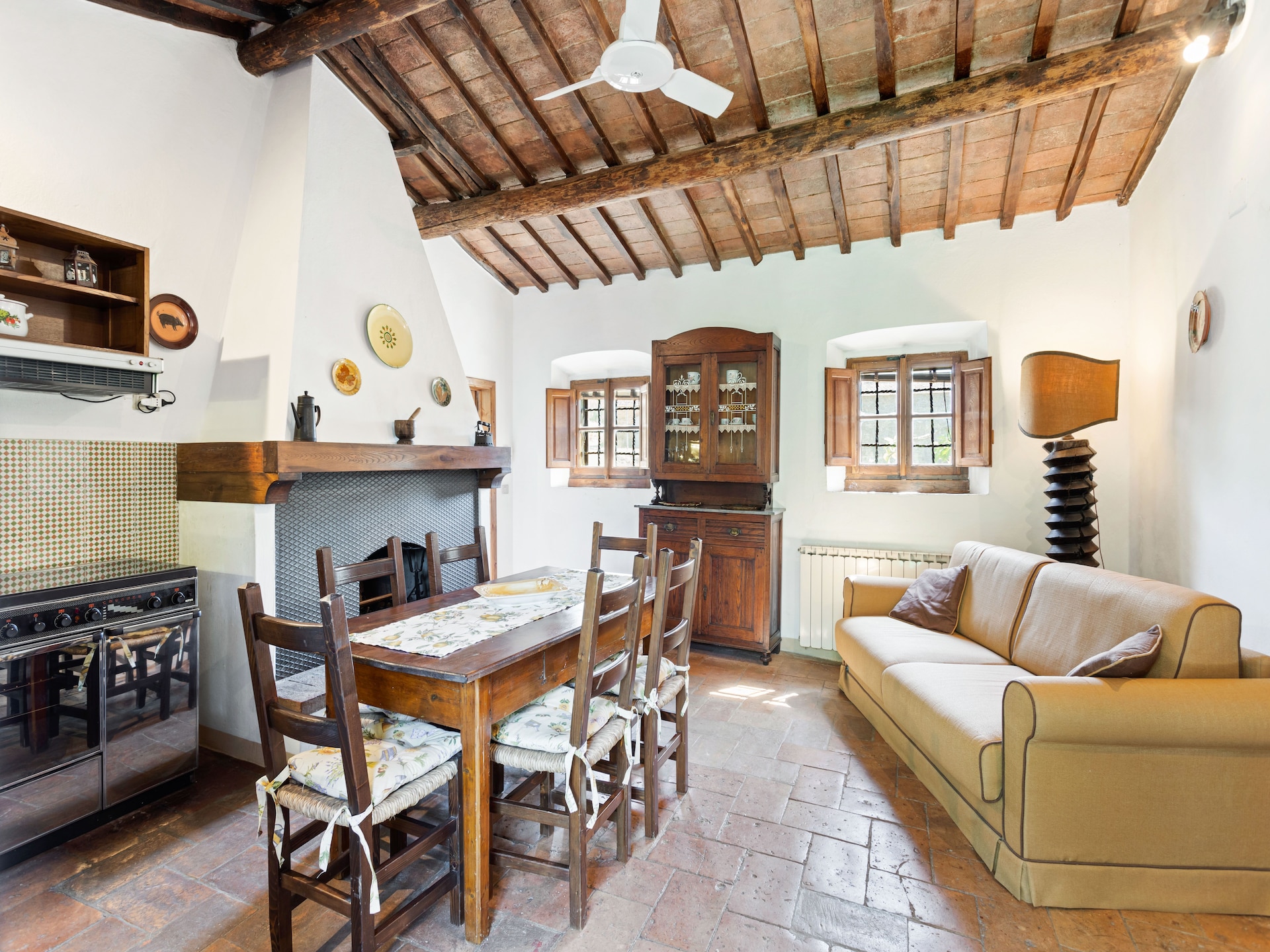 Authentiek vakantiehuis Bellosguardo in Cortona met meerzicht - foto 11