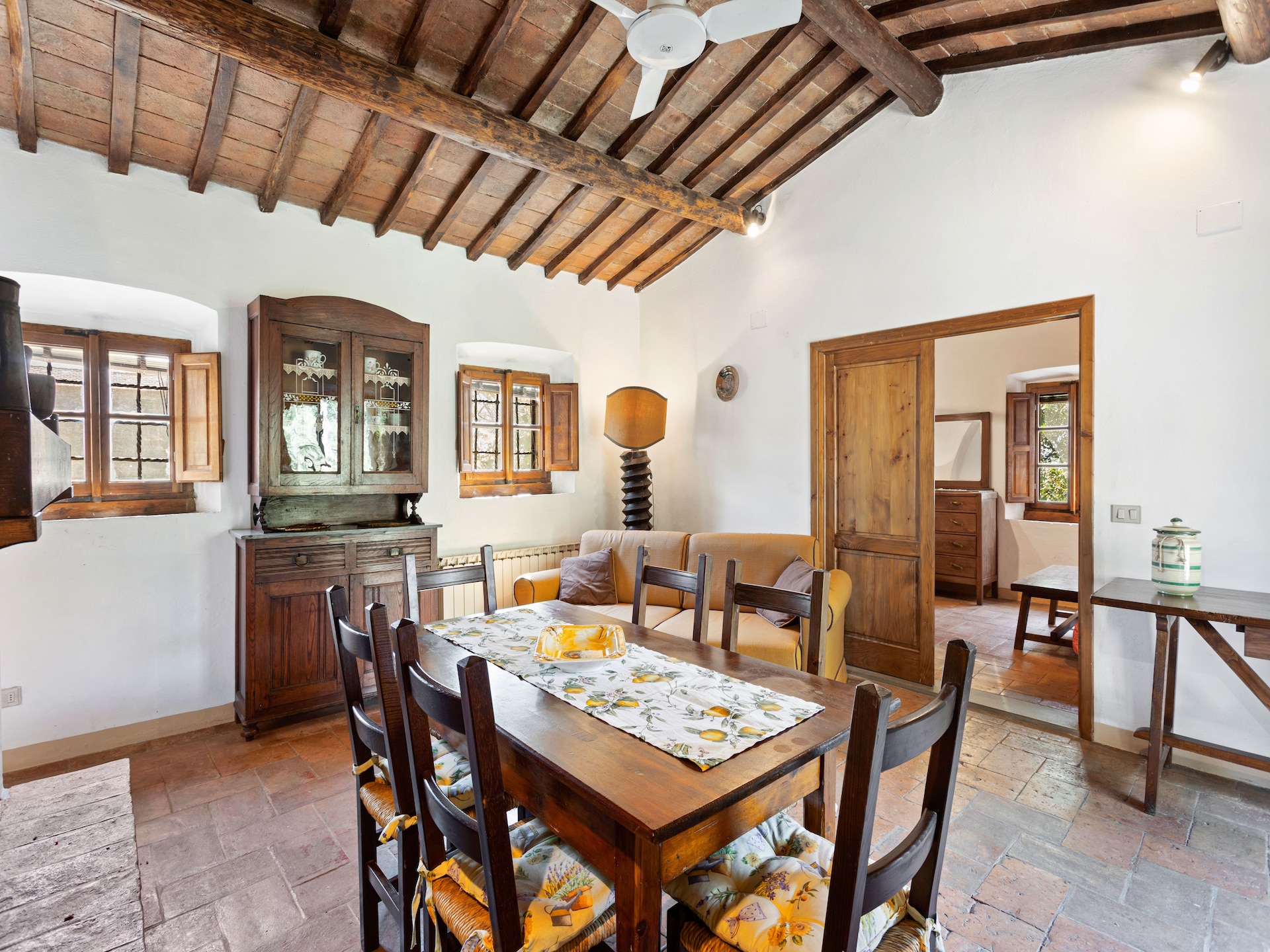 Authentiek vakantiehuis Bellosguardo in Cortona met meerzicht - foto 14