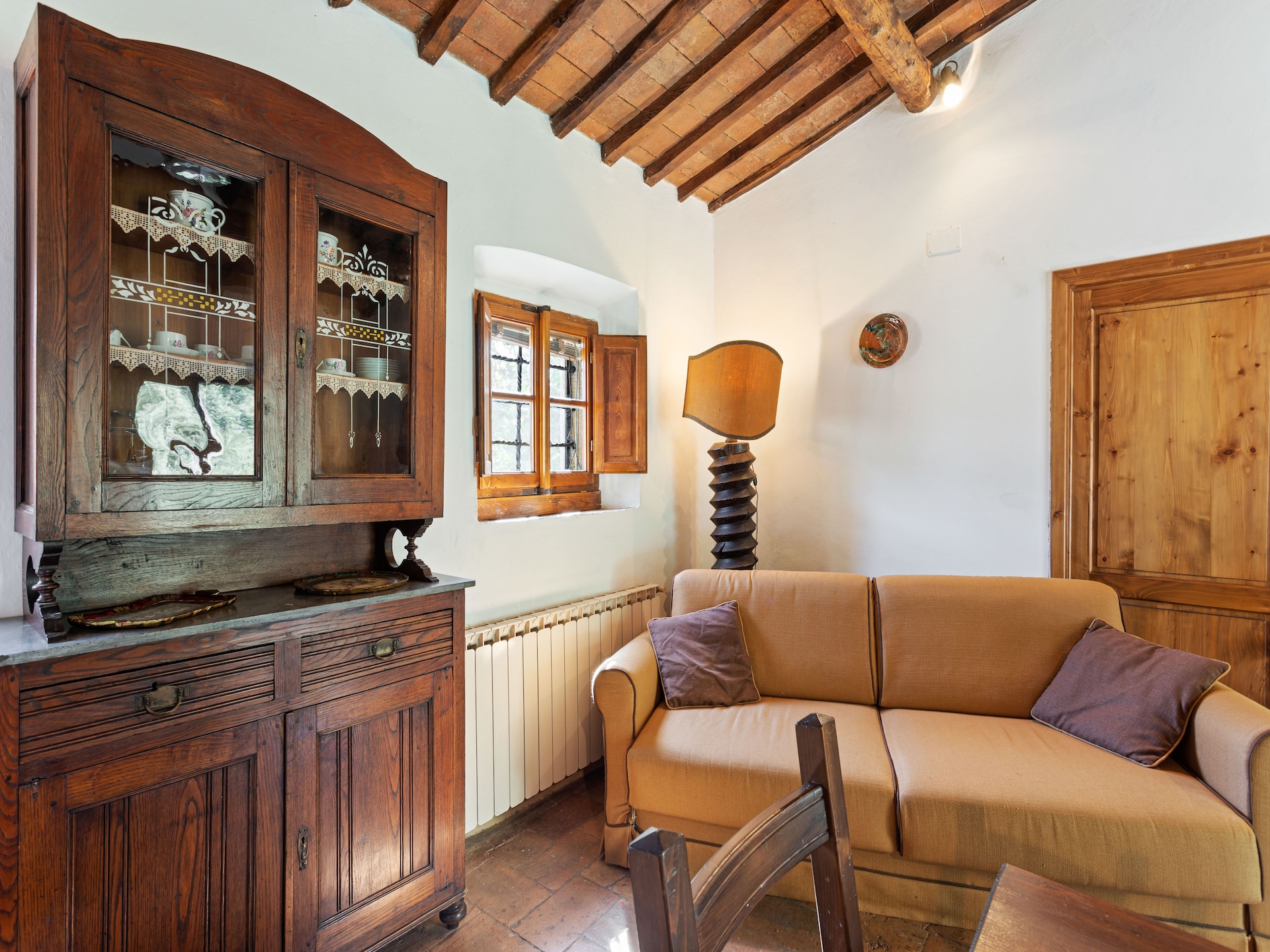 Authentiek vakantiehuis Bellosguardo in Cortona met meerzicht - foto 13