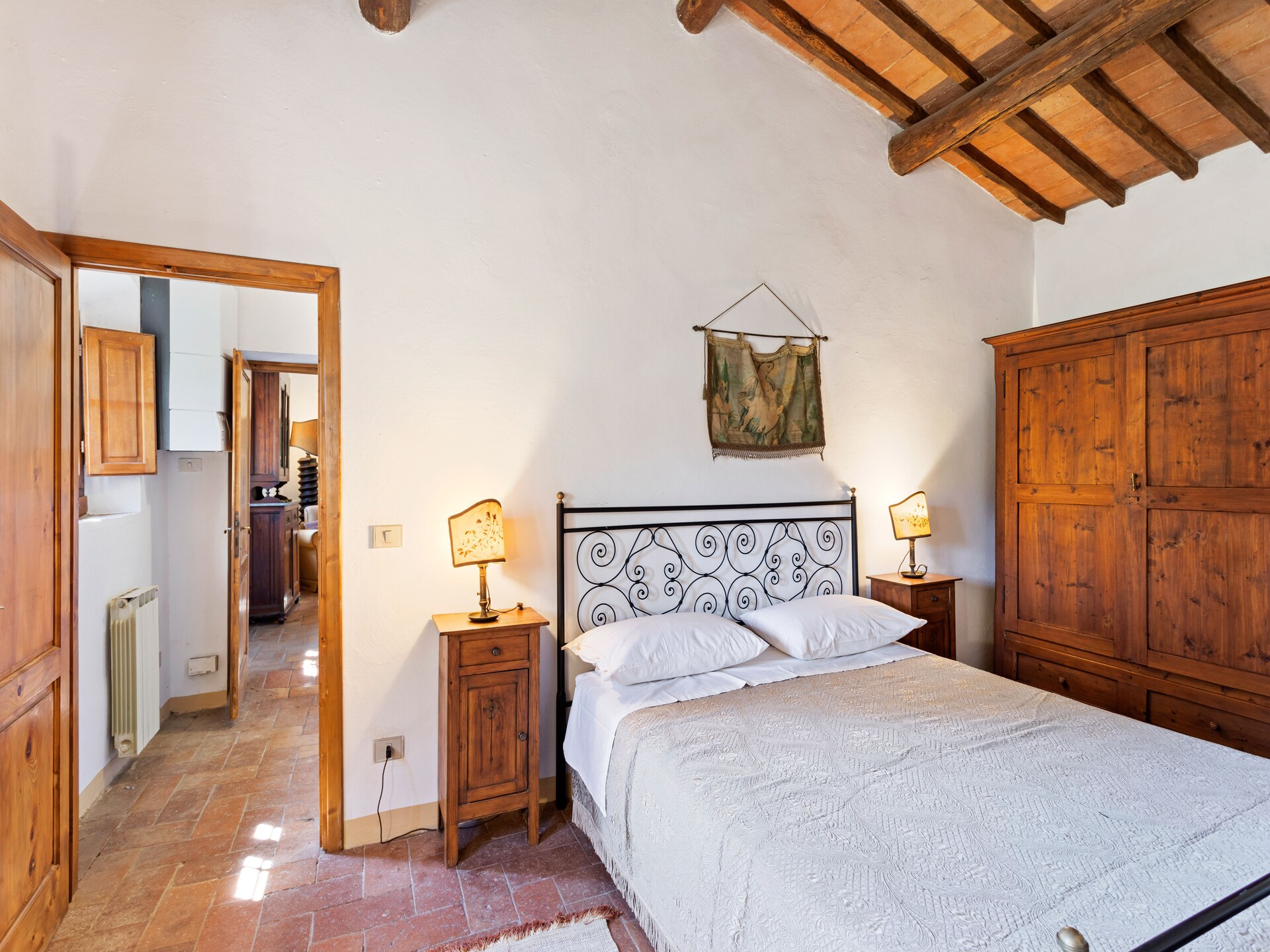 Authentiek vakantiehuis Bellosguardo in Cortona met meerzicht - foto 25