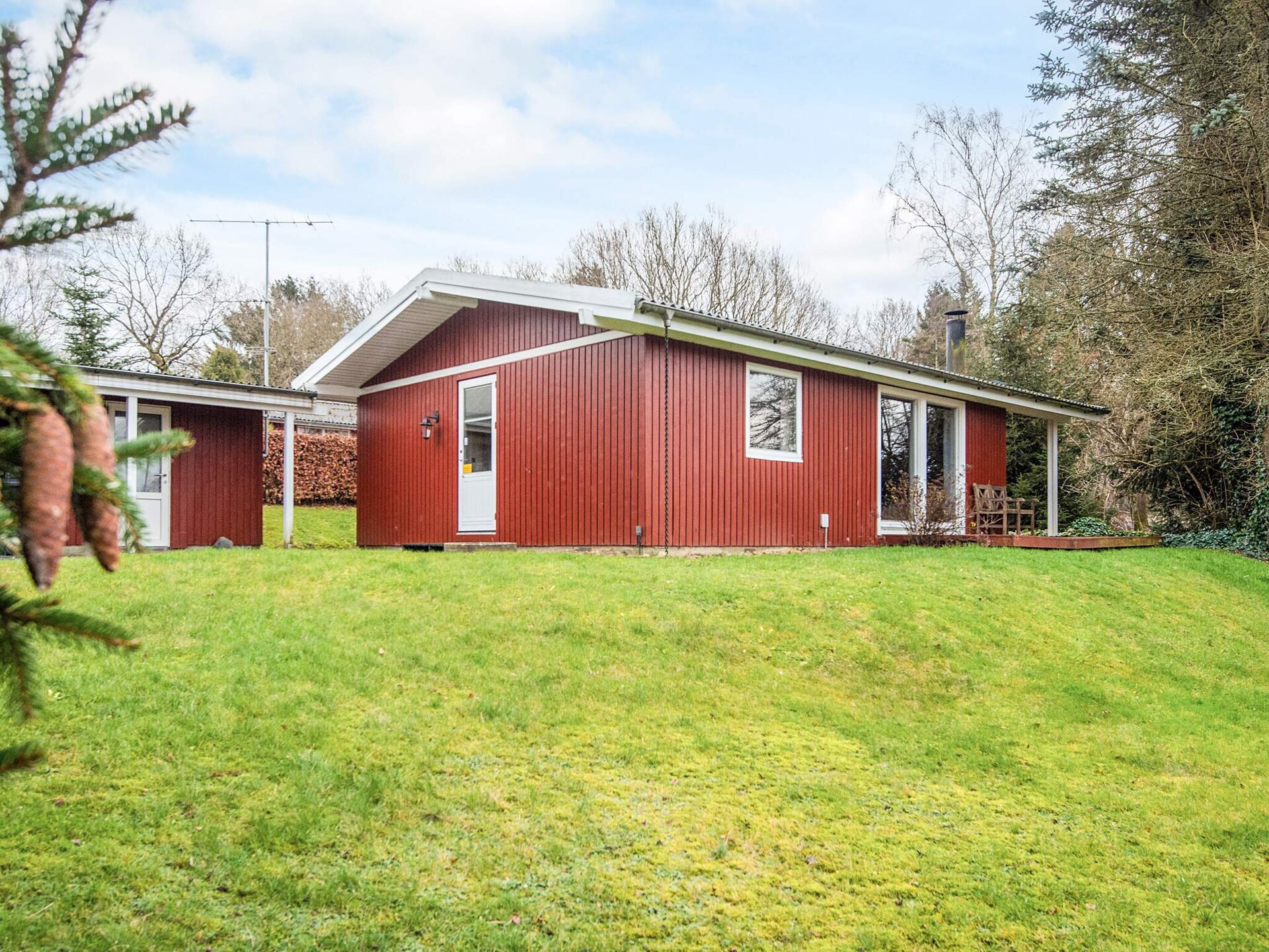 Vrijstaand huis bij de Gudenåen met overdekt terras - foto 3