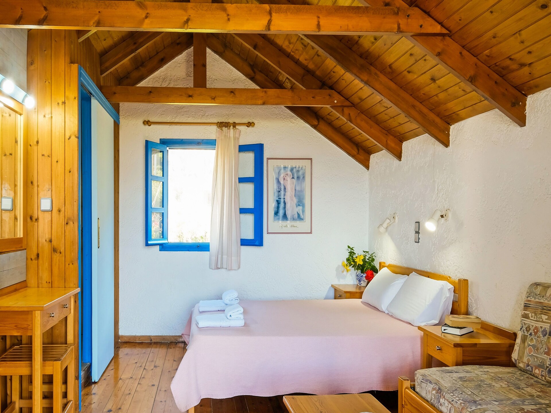 Romantisch vrijstaand huisje met zeezicht in Palaiochora, 300m van strand - foto 26