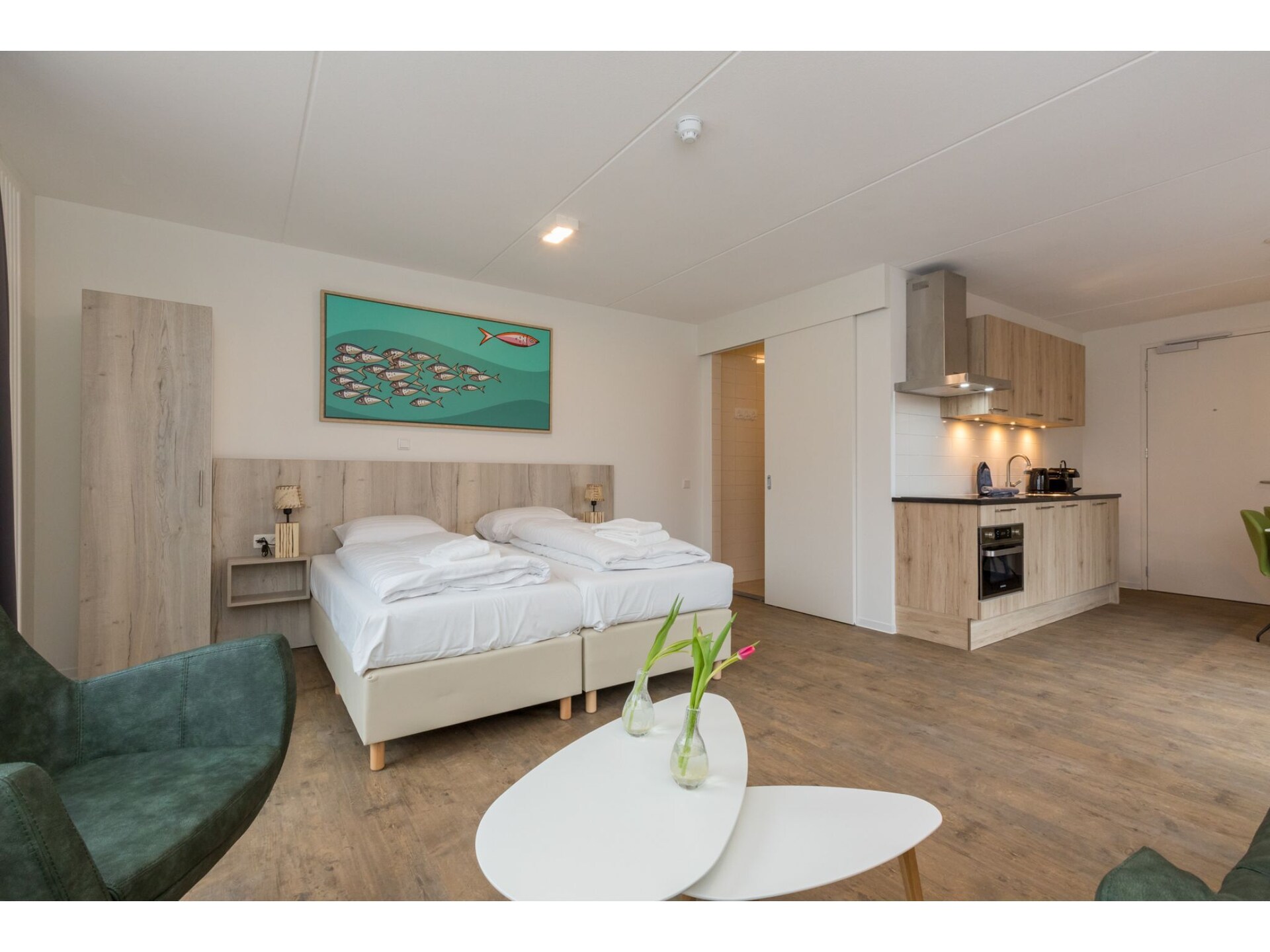 Luxe studio op 200m van strand Zoutelande met eigen parkeerplaats - foto 13