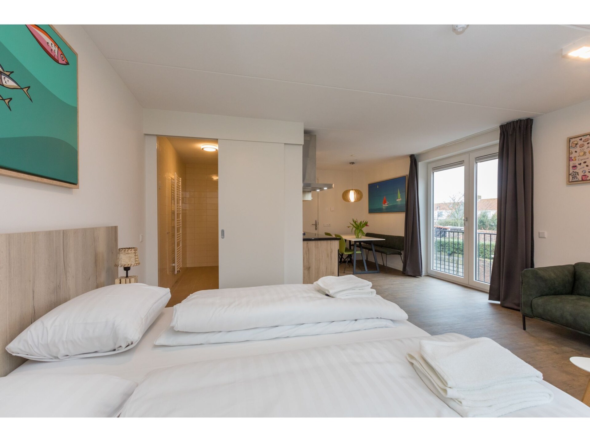 Luxe studio op 200m van strand Zoutelande met eigen parkeerplaats - foto 14
