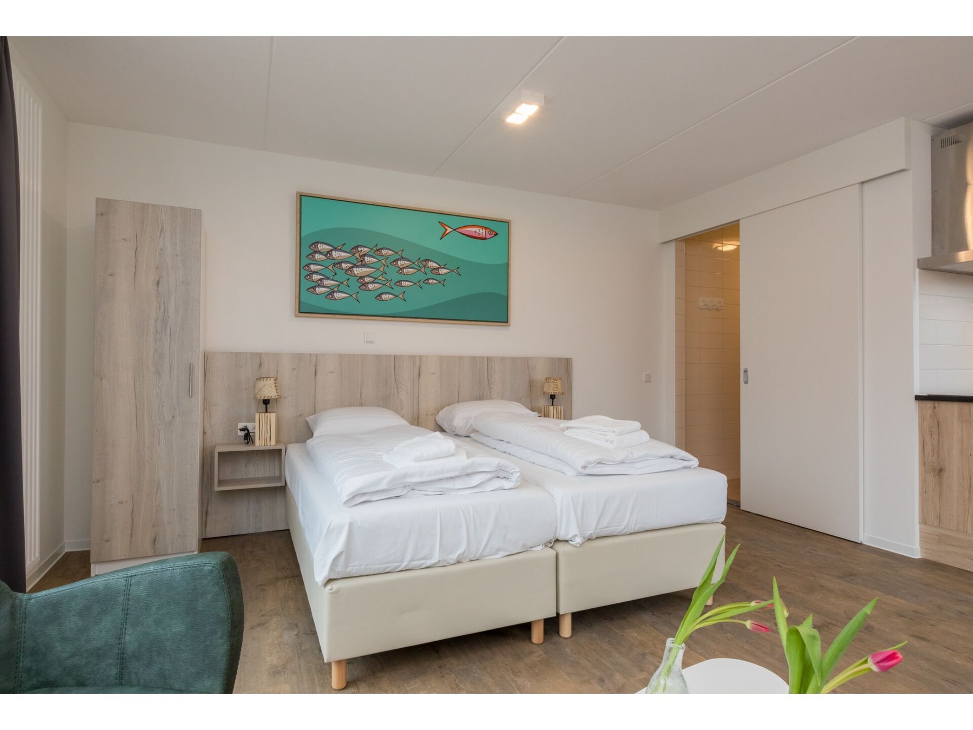 Luxe studio op 200m van strand Zoutelande met eigen parkeerplaats - foto 3
