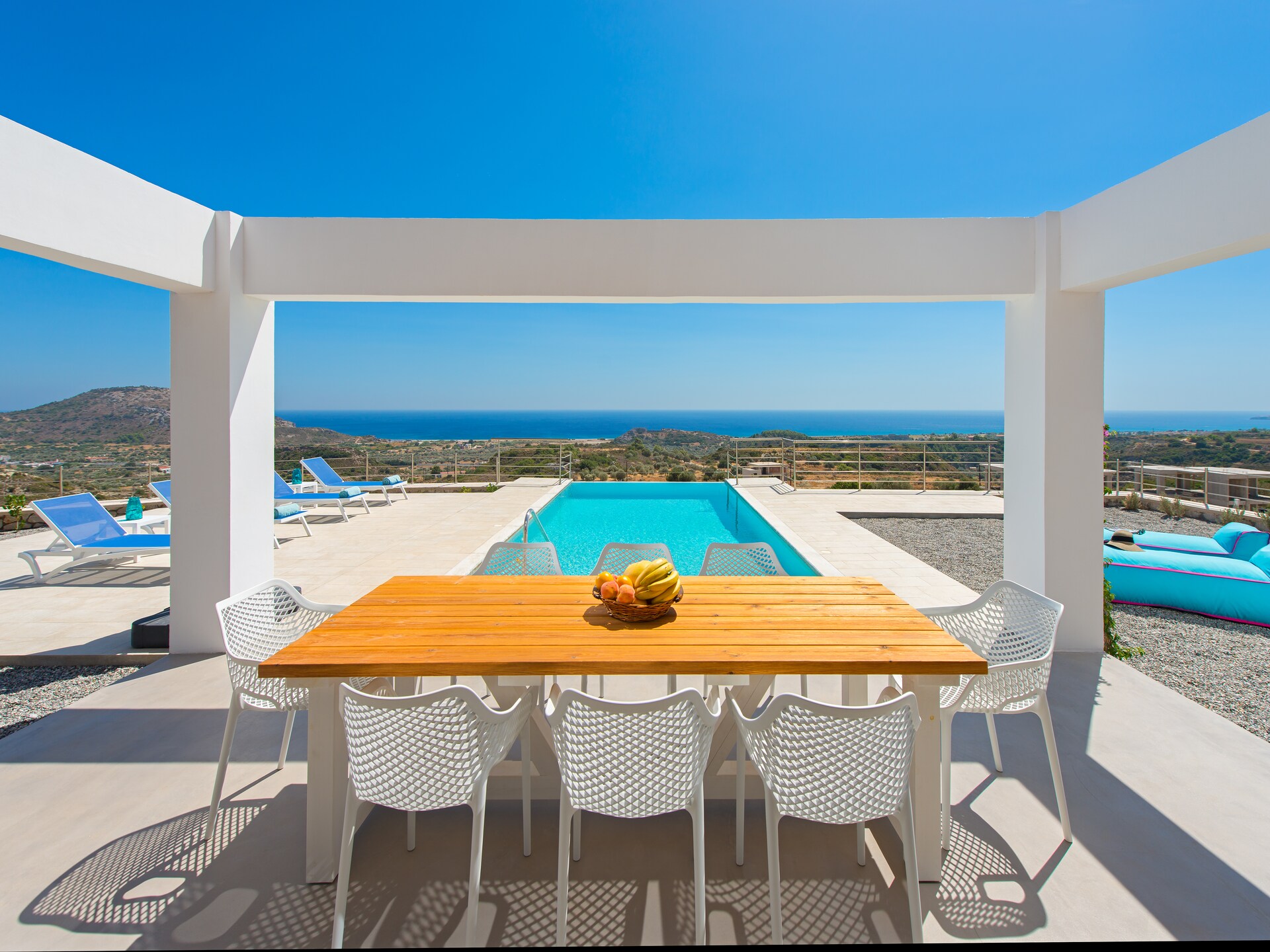 Villa Olimpo: Luxe villa met zeezicht en privézwembad bij Rhodos - foto 8