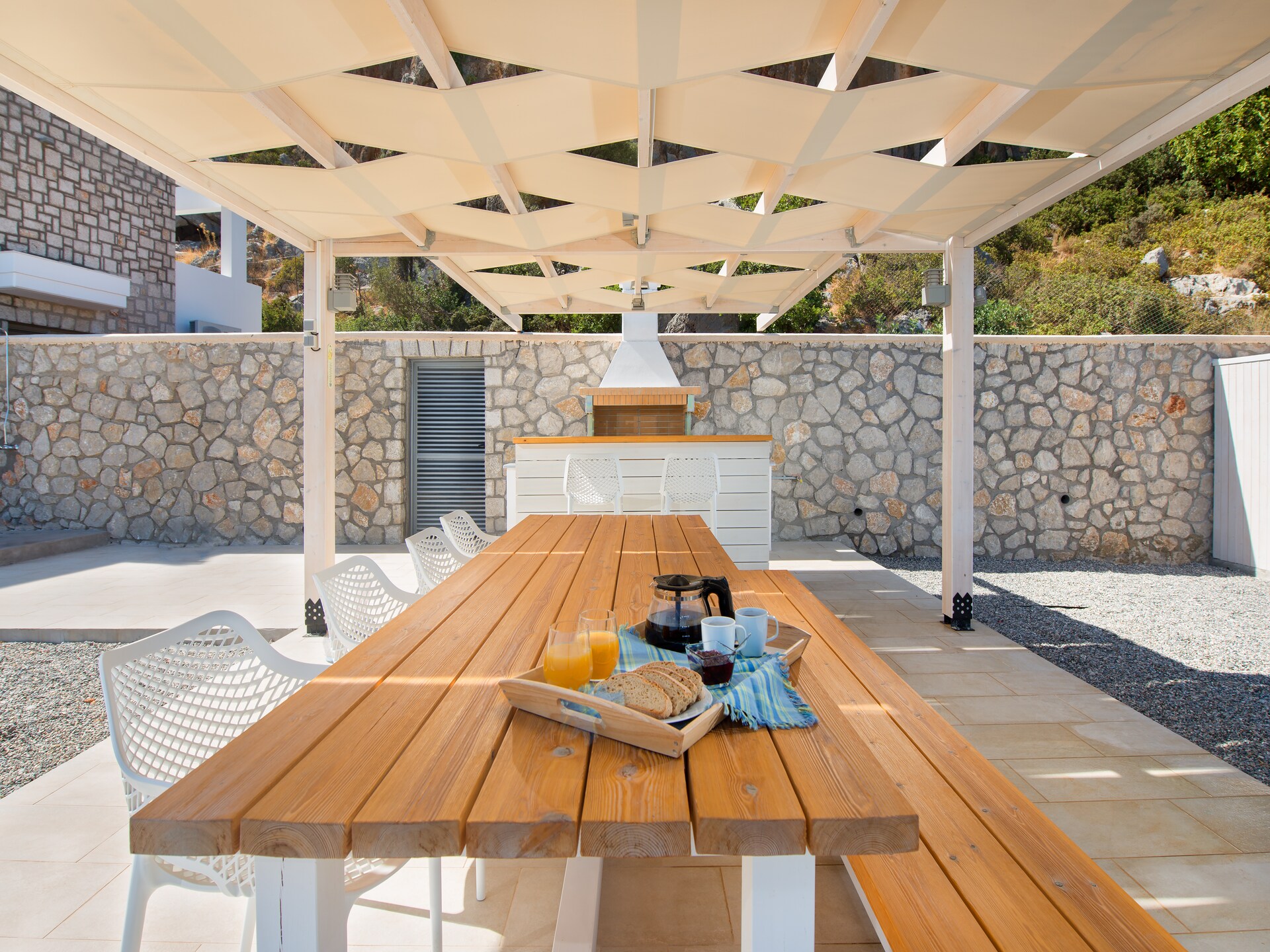 Villa Olimpo: Luxe villa met zeezicht en privézwembad bij Rhodos - foto 22