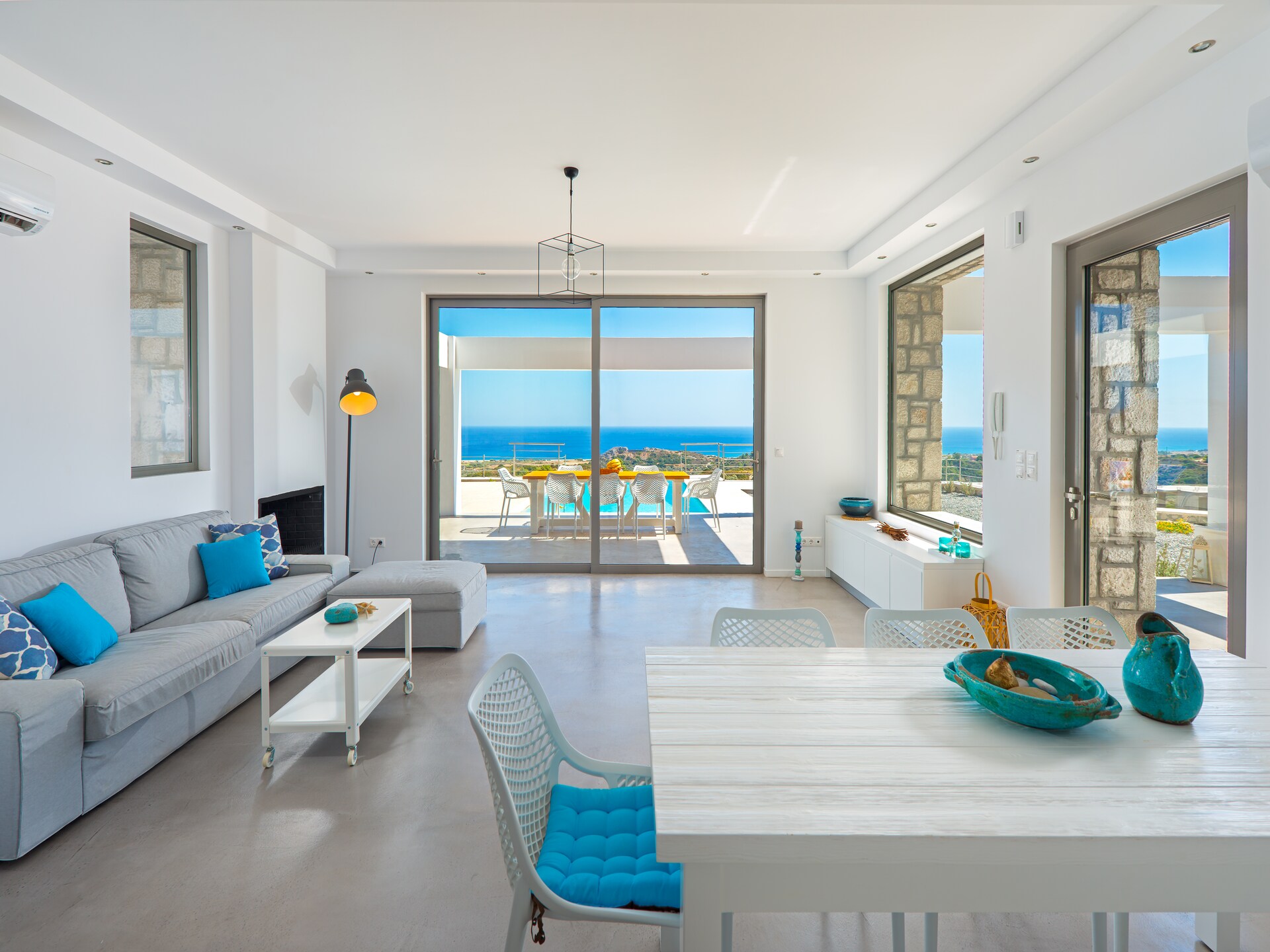 Villa Olimpo: Luxe villa met zeezicht en privézwembad bij Rhodos - foto 2