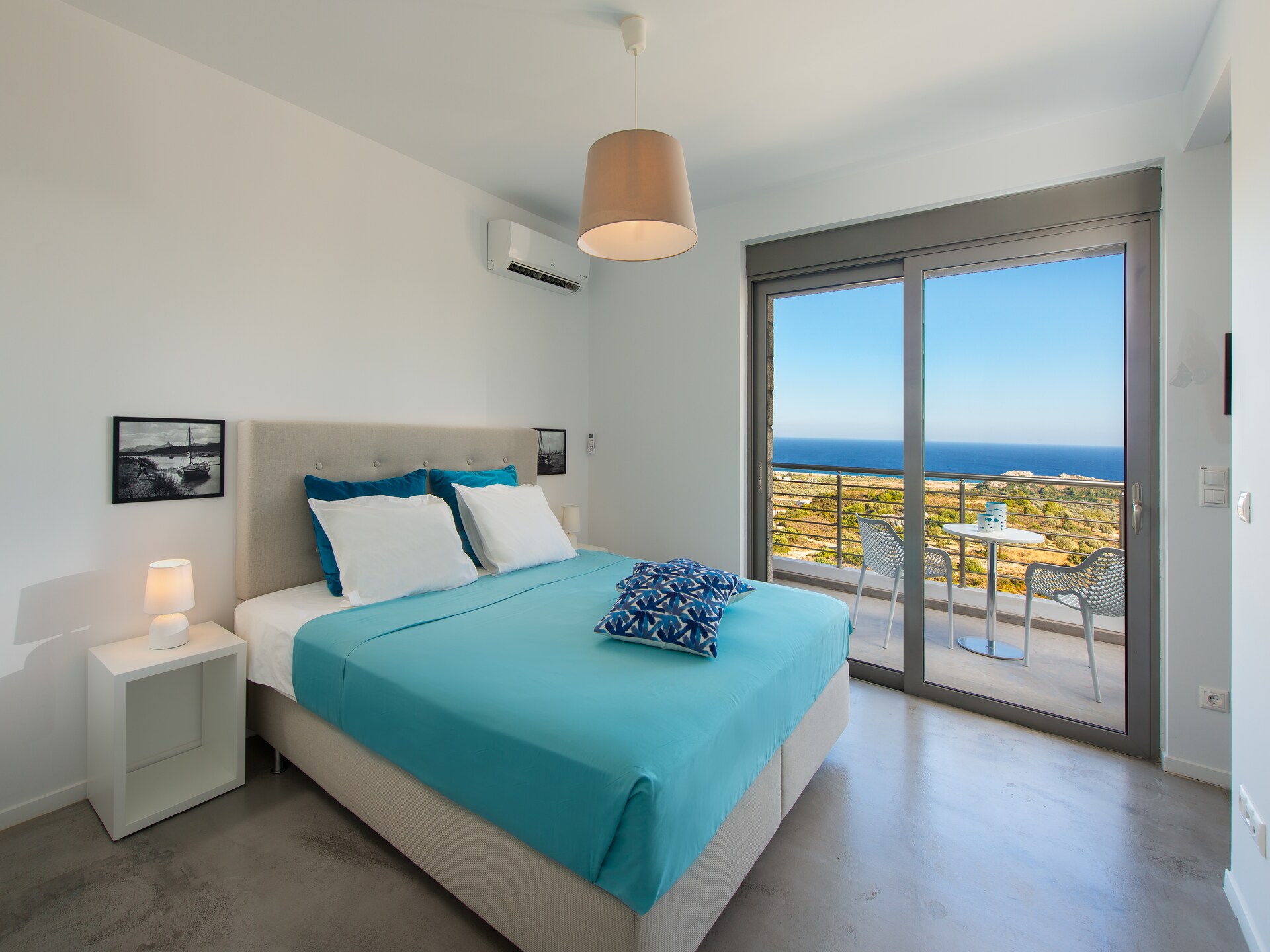 Villa Olimpo: Luxe villa met zeezicht en privézwembad bij Rhodos - foto 14