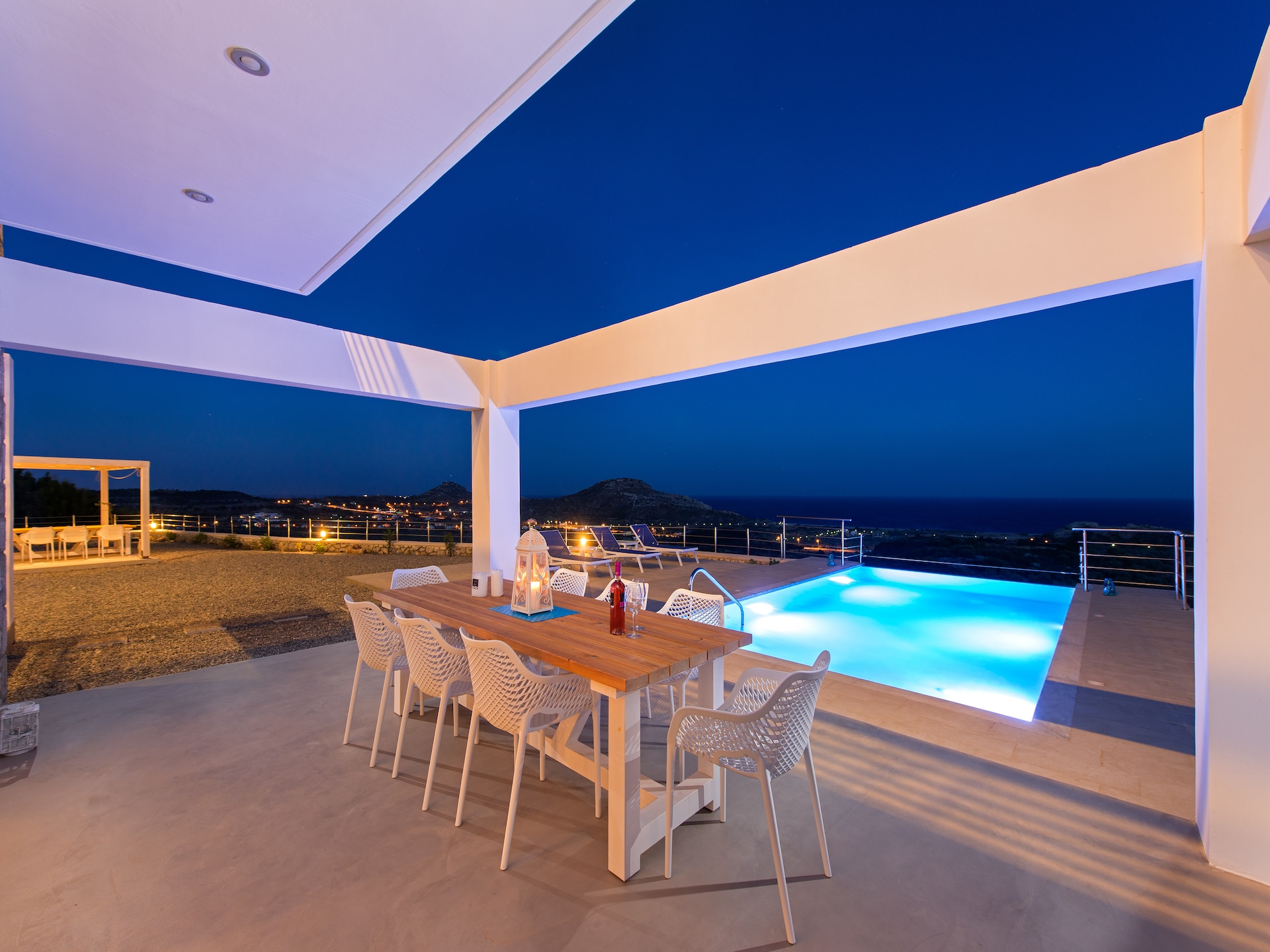 Villa Olimpo: Luxe villa met zeezicht en privézwembad bij Rhodos - foto 12