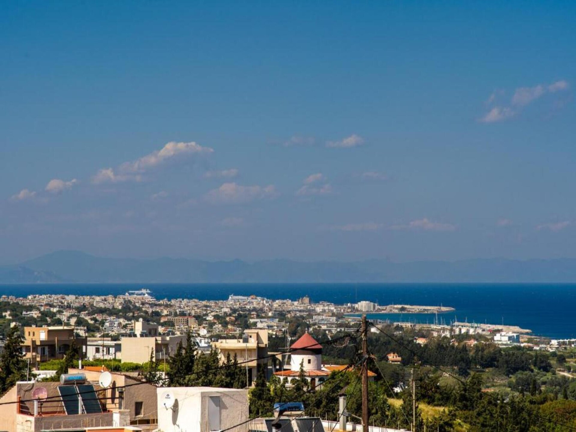 Villa Olimpo: Luxe villa met zeezicht en privézwembad bij Rhodos - foto 34