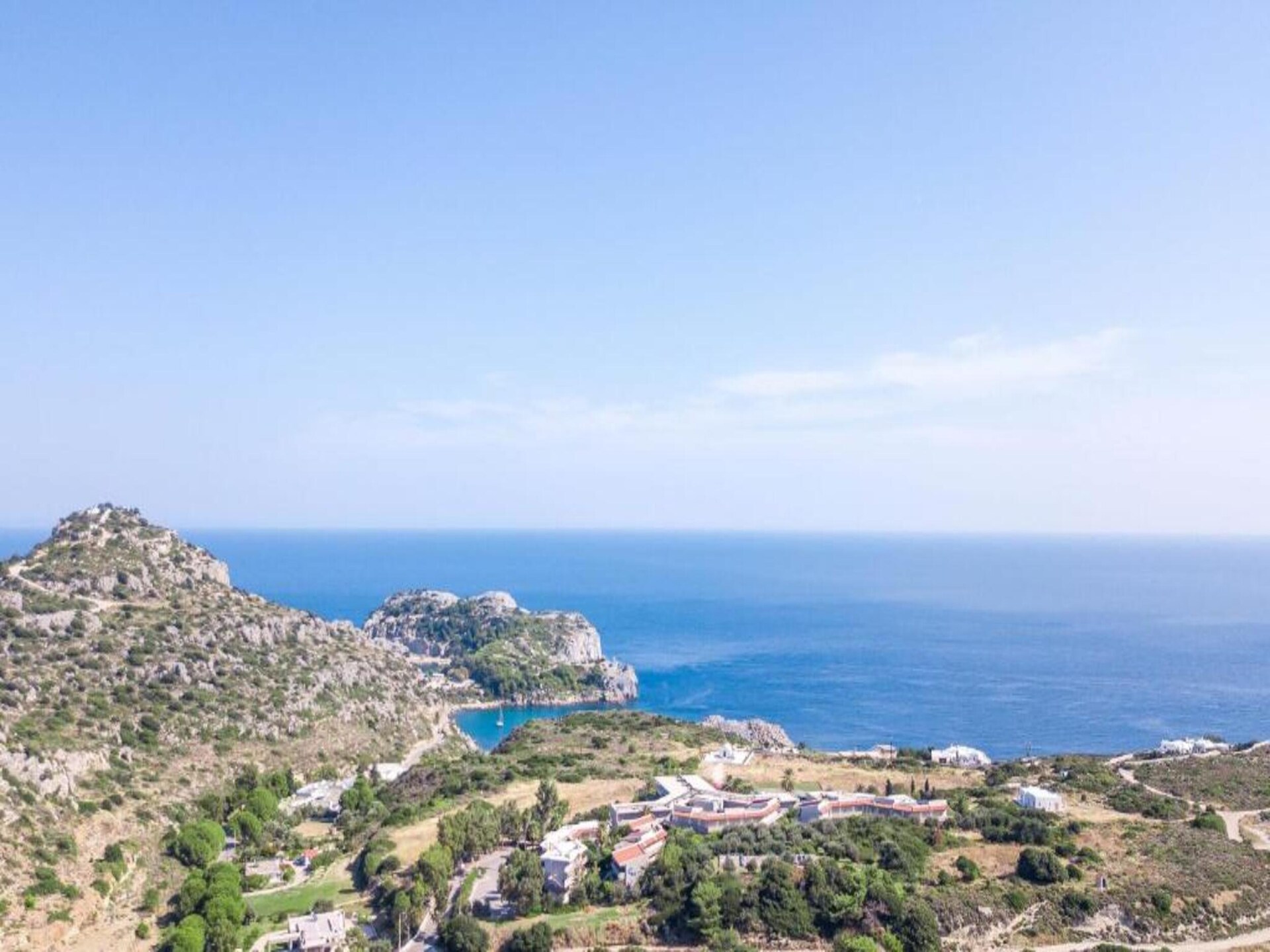 Villa Olimpo: Luxe villa met zeezicht en privézwembad bij Rhodos - foto 36