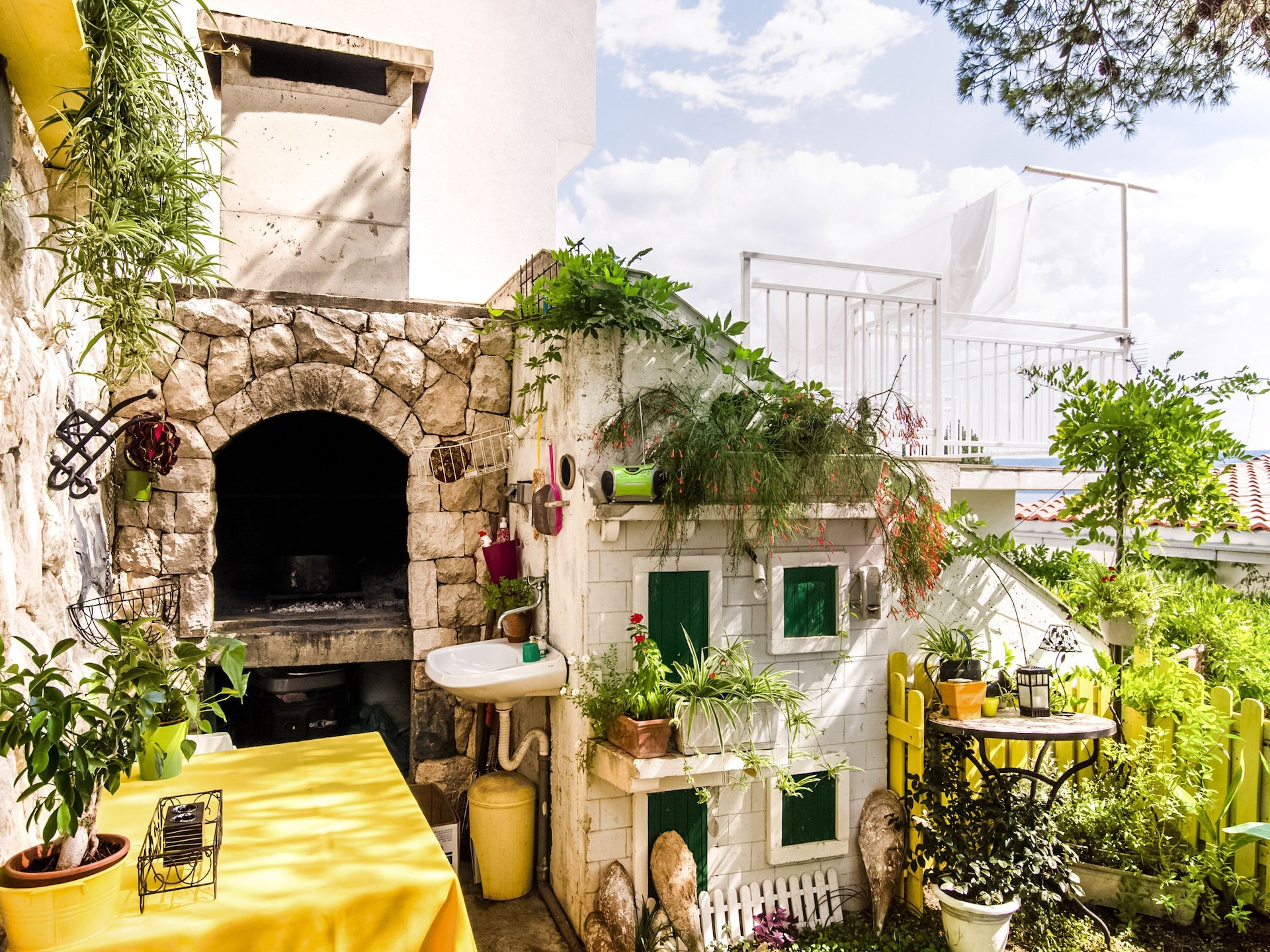 Studio Babilo A3 in Omiš: knus appartement op 40 meter van het strand - foto 28
