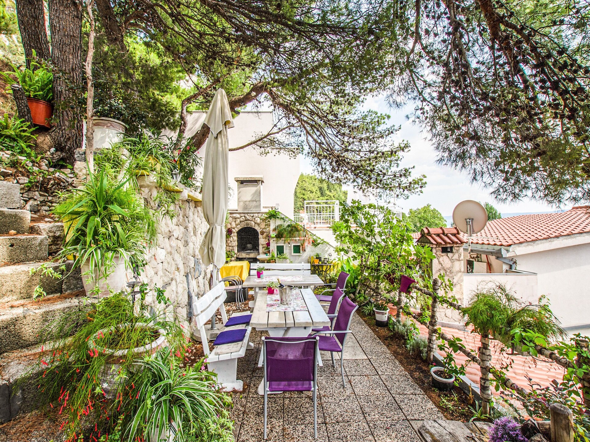 Studio Babilo A3 in Omiš: knus appartement op 40 meter van het strand - foto 21