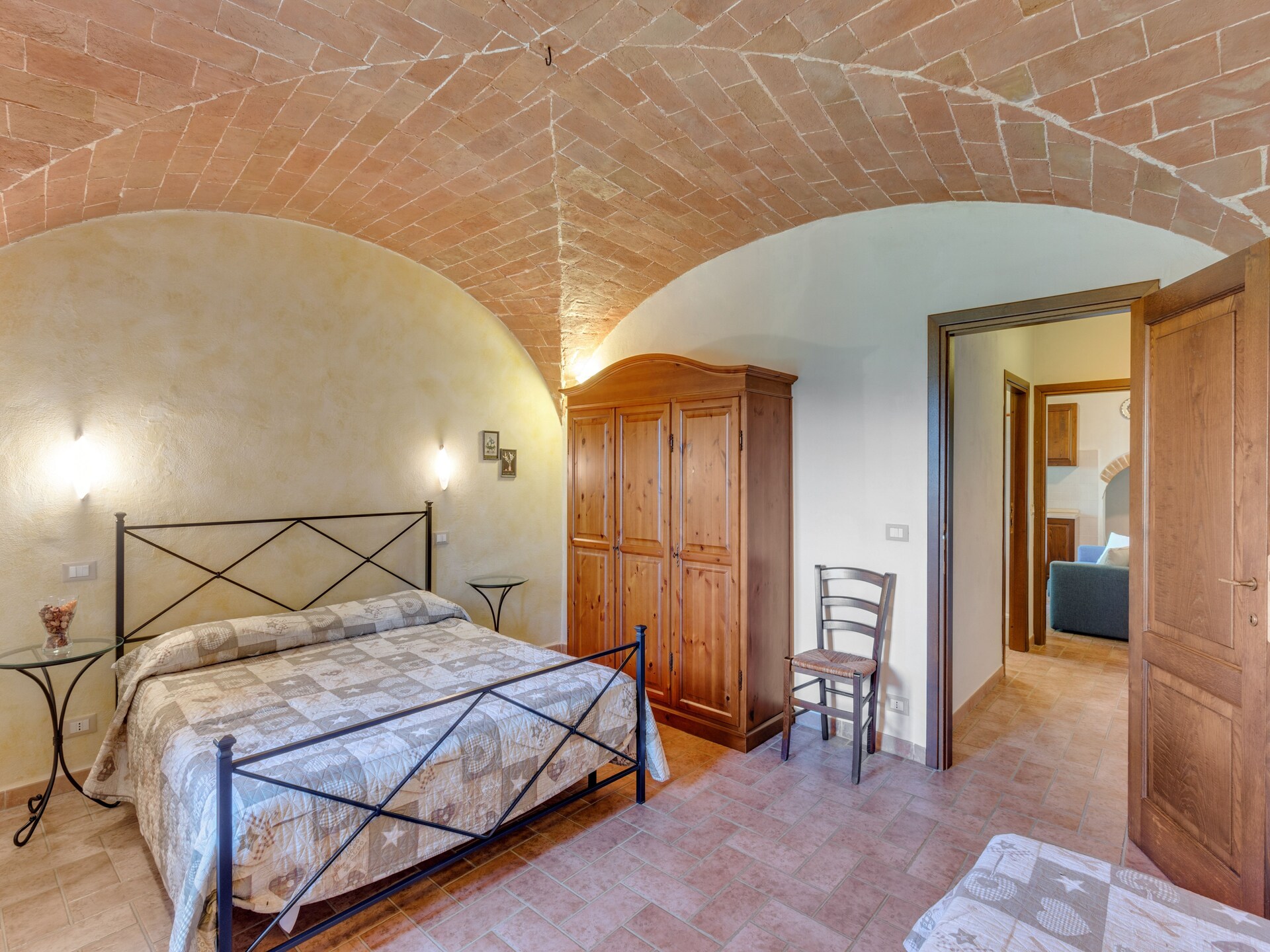 Knus vrijstaand vakantiehuis bij Volterra met gemeenschappelijk zwembad - foto 3