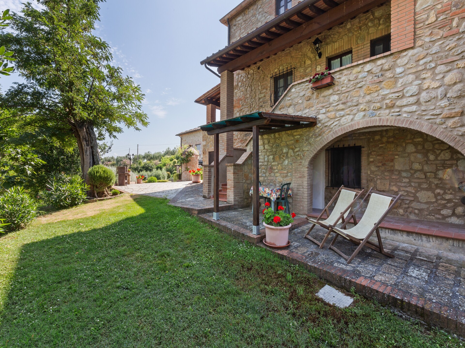 Knus vrijstaand vakantiehuis bij Volterra met gemeenschappelijk zwembad - foto 13