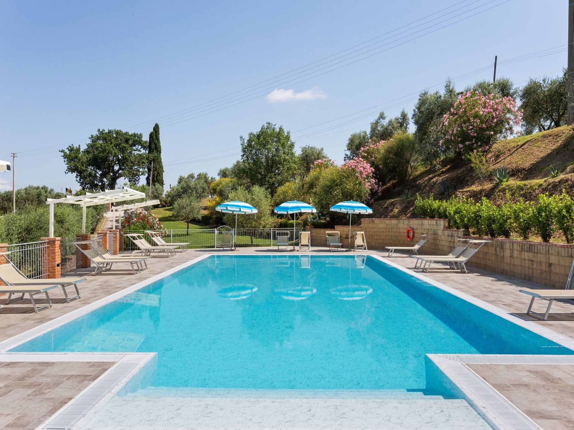 Knus vrijstaand vakantiehuis bij Volterra met gemeenschappelijk zwembad - foto 17