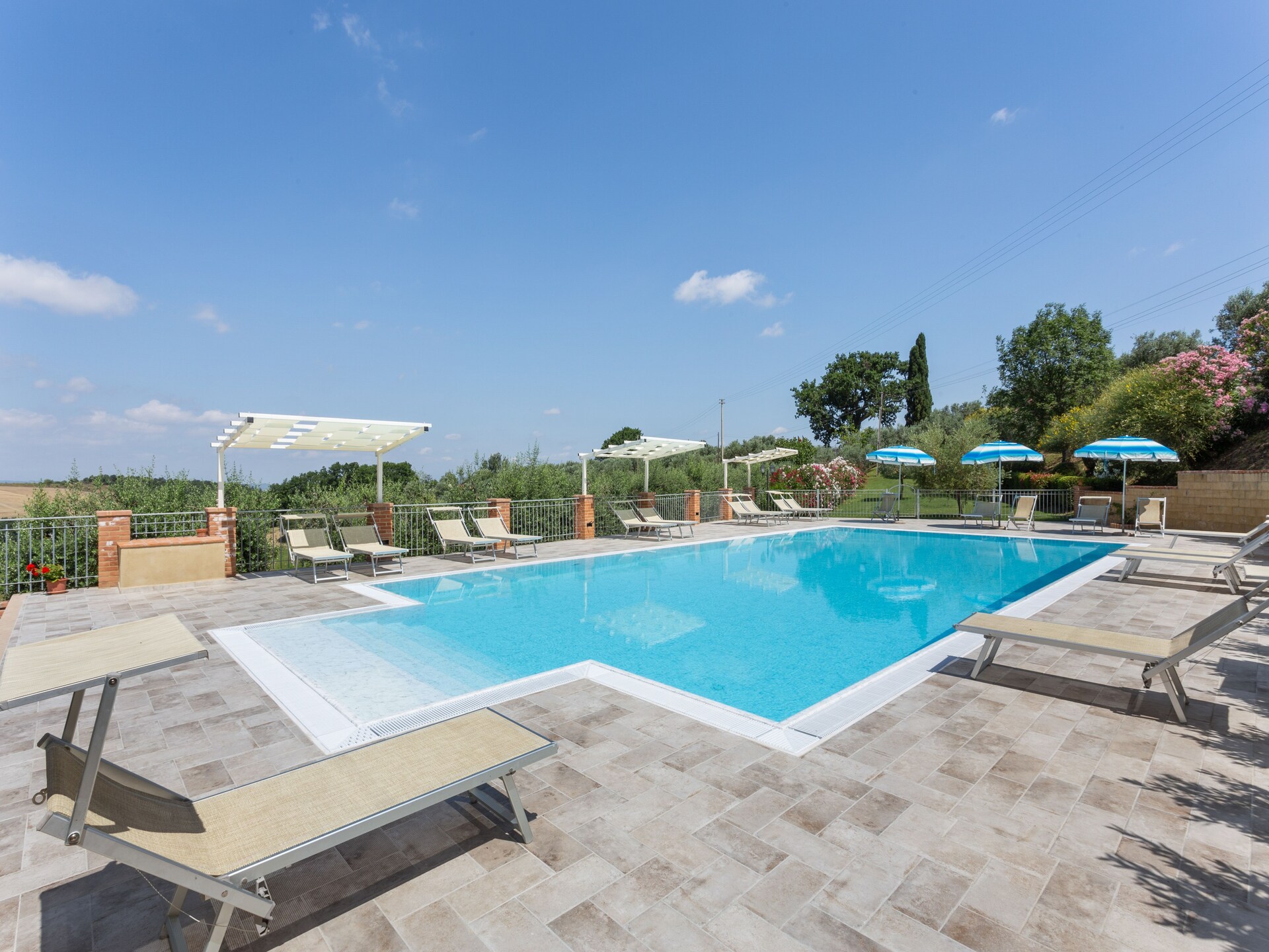 Knus vrijstaand vakantiehuis bij Volterra met gemeenschappelijk zwembad - foto 14