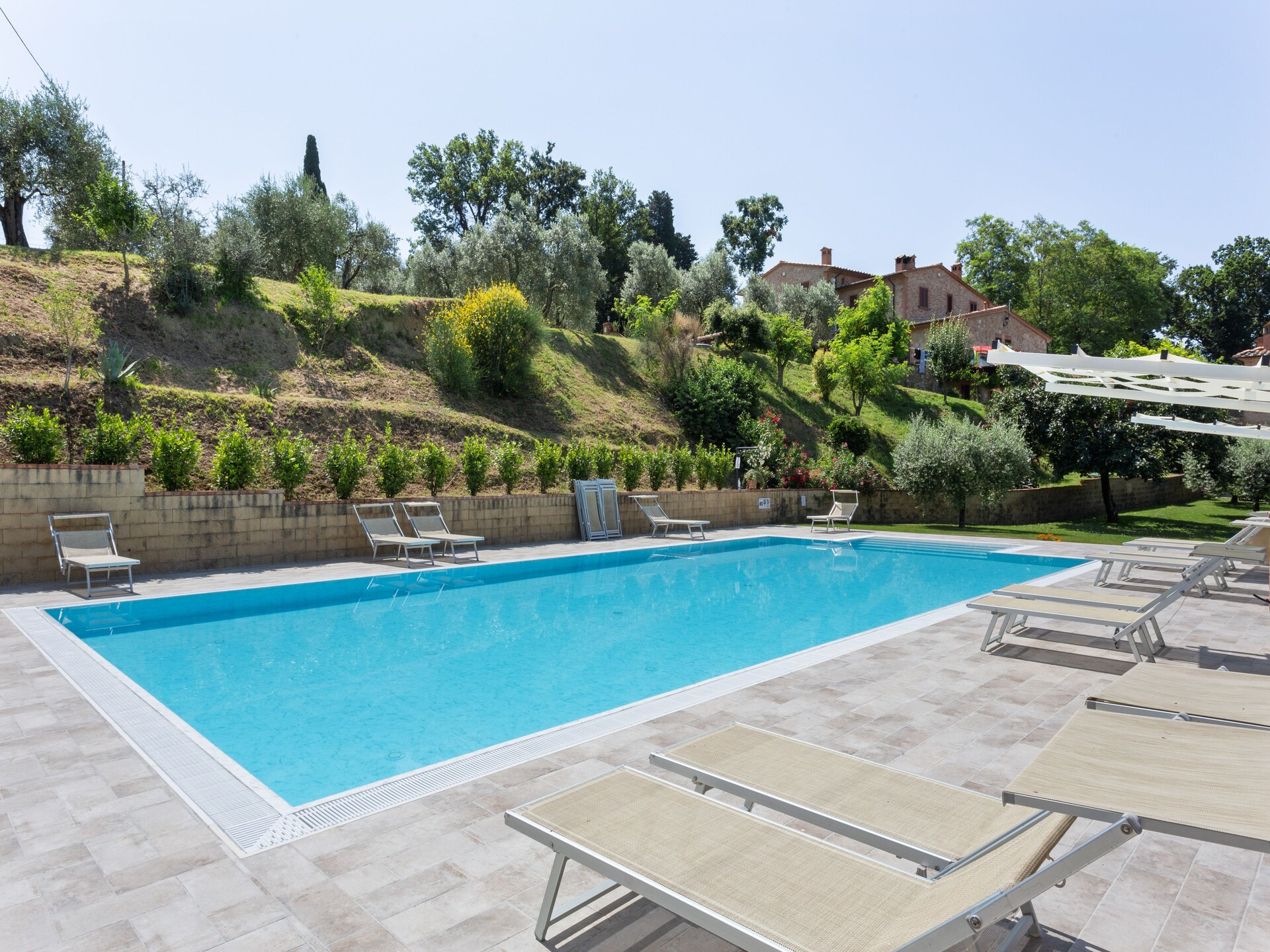 Knus vrijstaand vakantiehuis bij Volterra met gemeenschappelijk zwembad - foto 32
