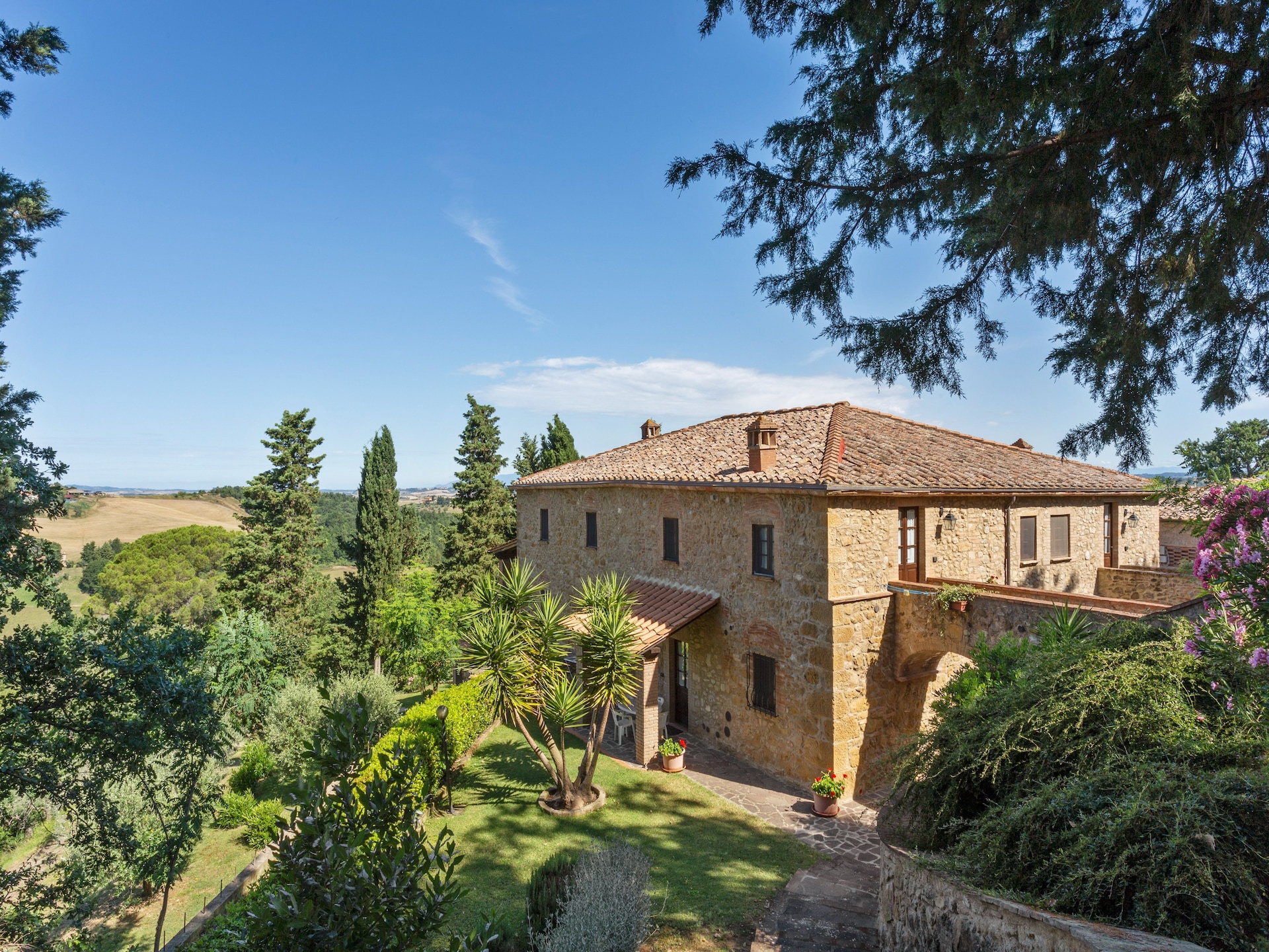 Sfeervol vakantiehuis Mandorlo in Volterra met gedeeld zwembad - foto 7