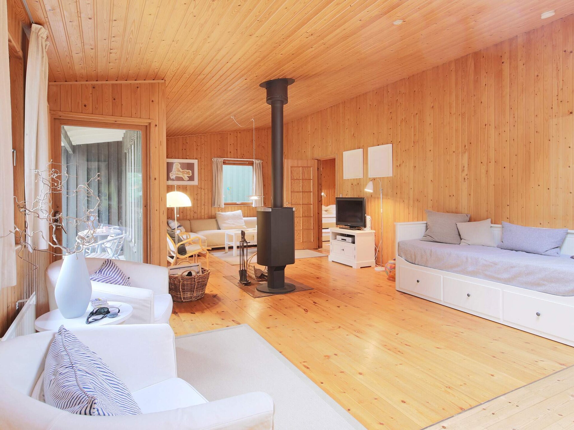 Vrijstaand vakantiehuis op 500m van zee bij Gilleleje met omheinde tuin - foto 33