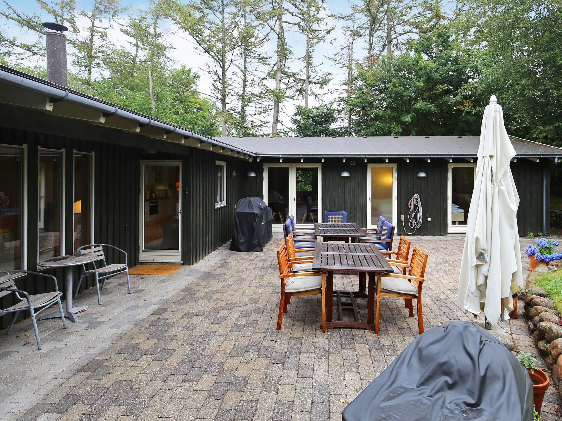 Vrijstaand vakantiehuis op 500m van zee bij Gilleleje met omheinde tuin - foto 49