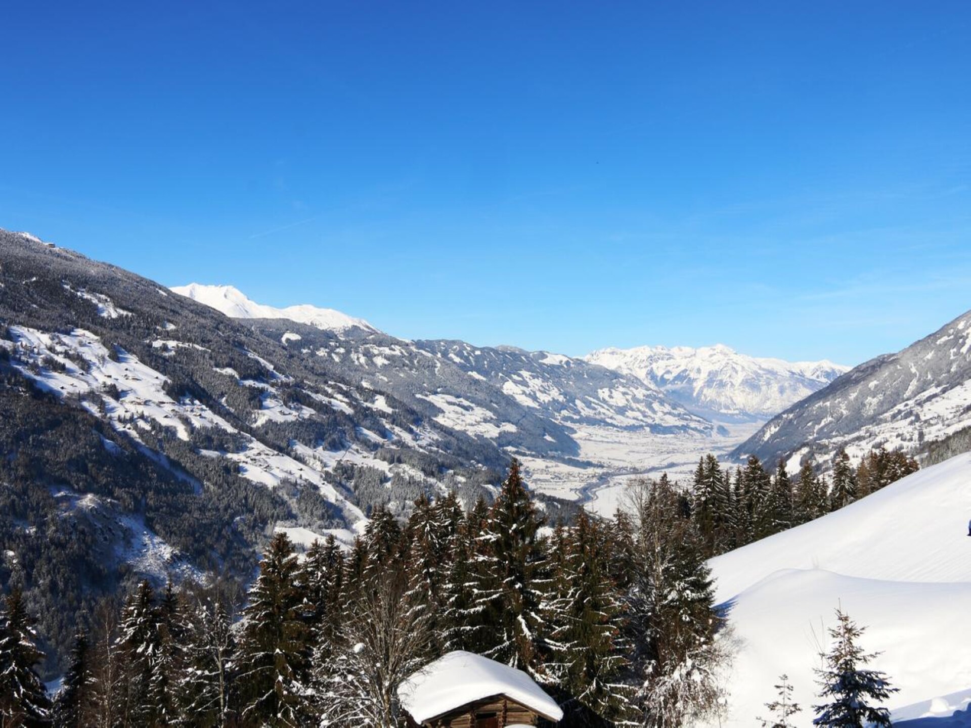 Ferienwohnung Talblick: ski-appartement met panoramisch uitzicht in Hainzenberg - foto 38