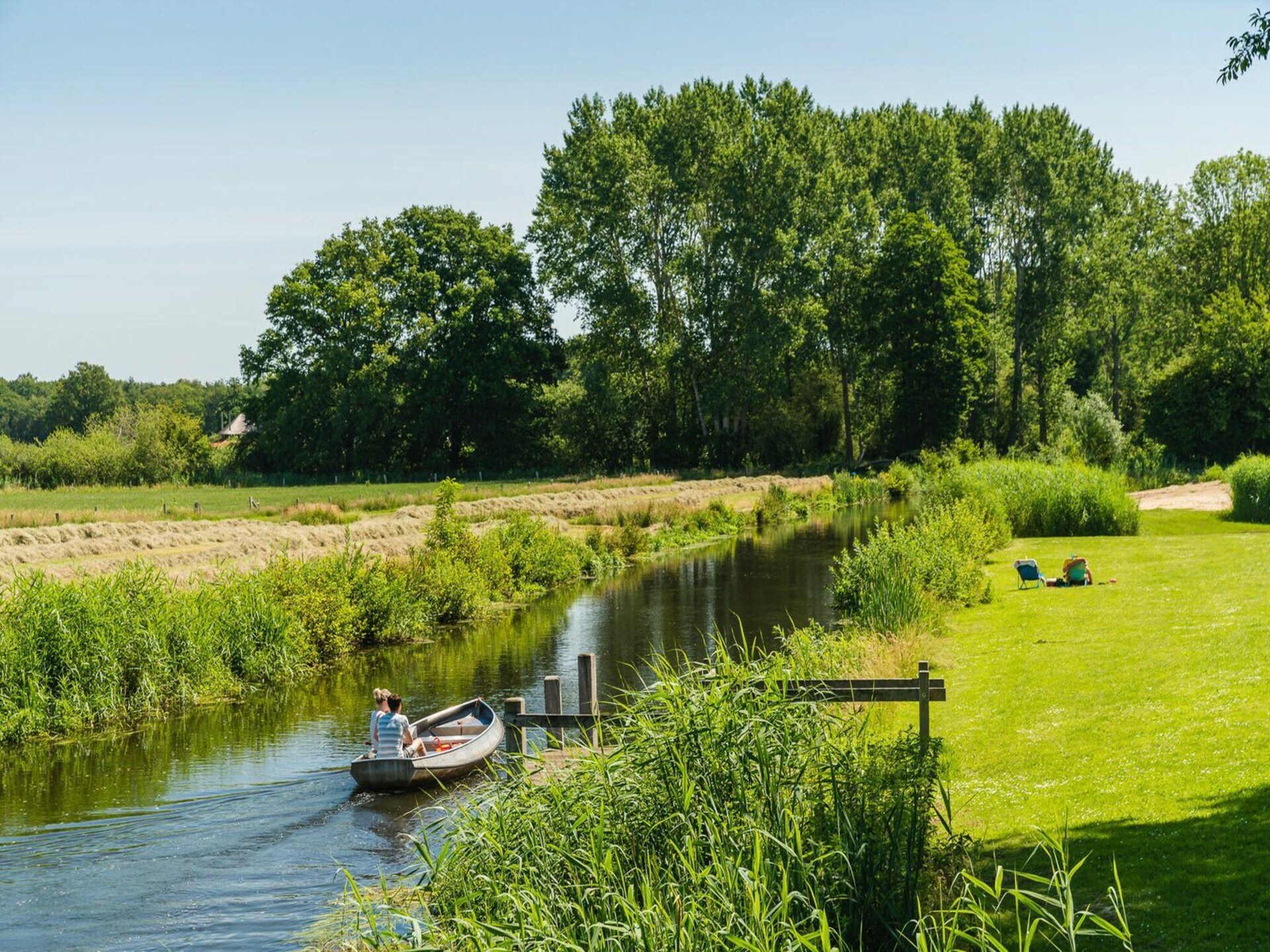 Stijlvol chalet aan de Regge in Zuna voor 3 personen - foto 30