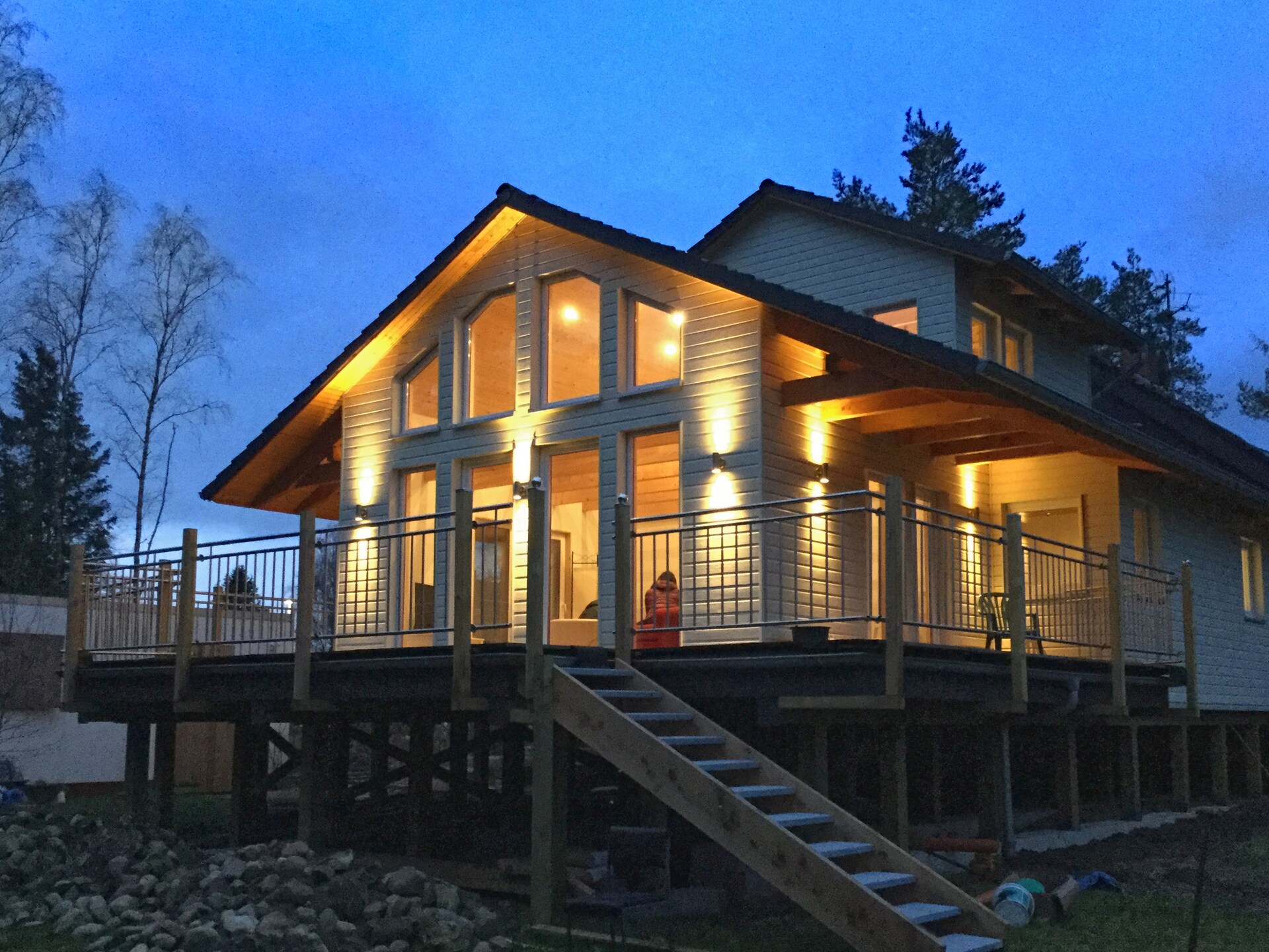 Paalwoning aan de Aller – 4-persoons vakantiehuis met tuin in Winsen - foto 7