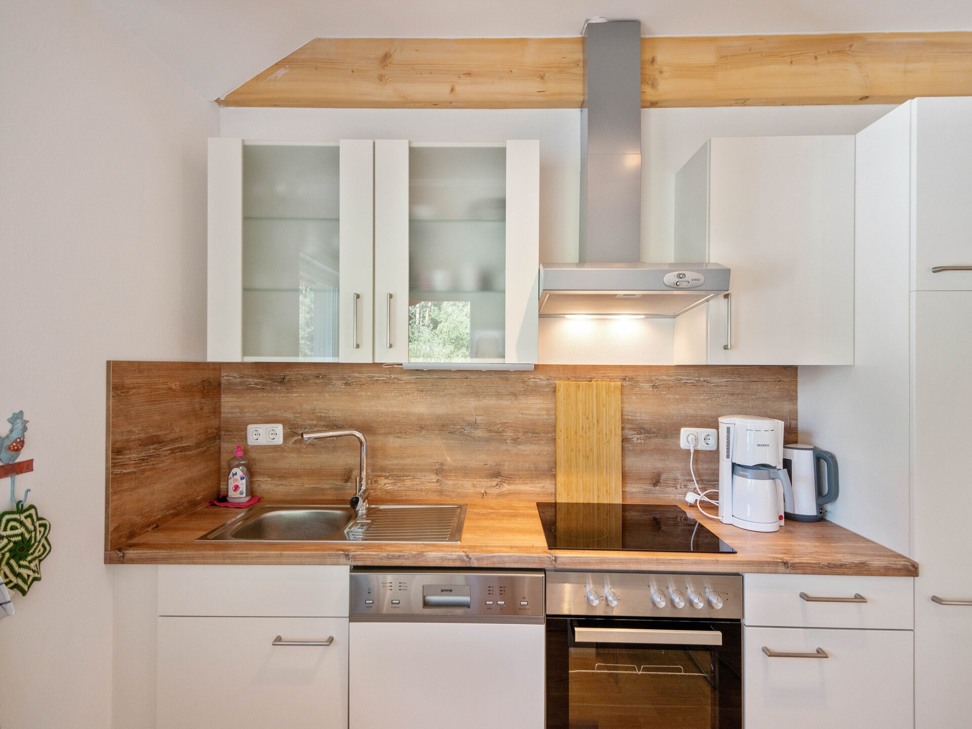Paalwoning aan de Aller – 4-persoons vakantiehuis met tuin in Winsen - foto 13