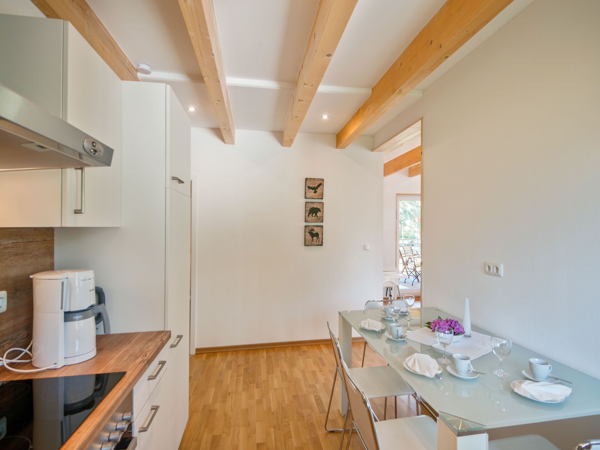 Paalwoning aan de Aller – 4-persoons vakantiehuis met tuin in Winsen - foto 12