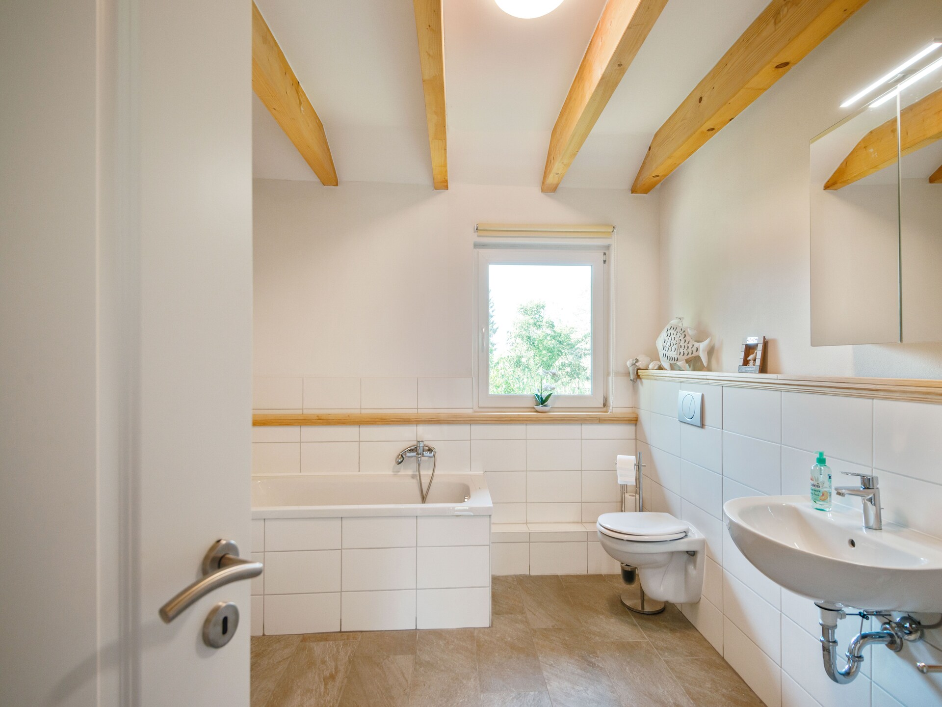 Paalwoning aan de Aller – 4-persoons vakantiehuis met tuin in Winsen - foto 22