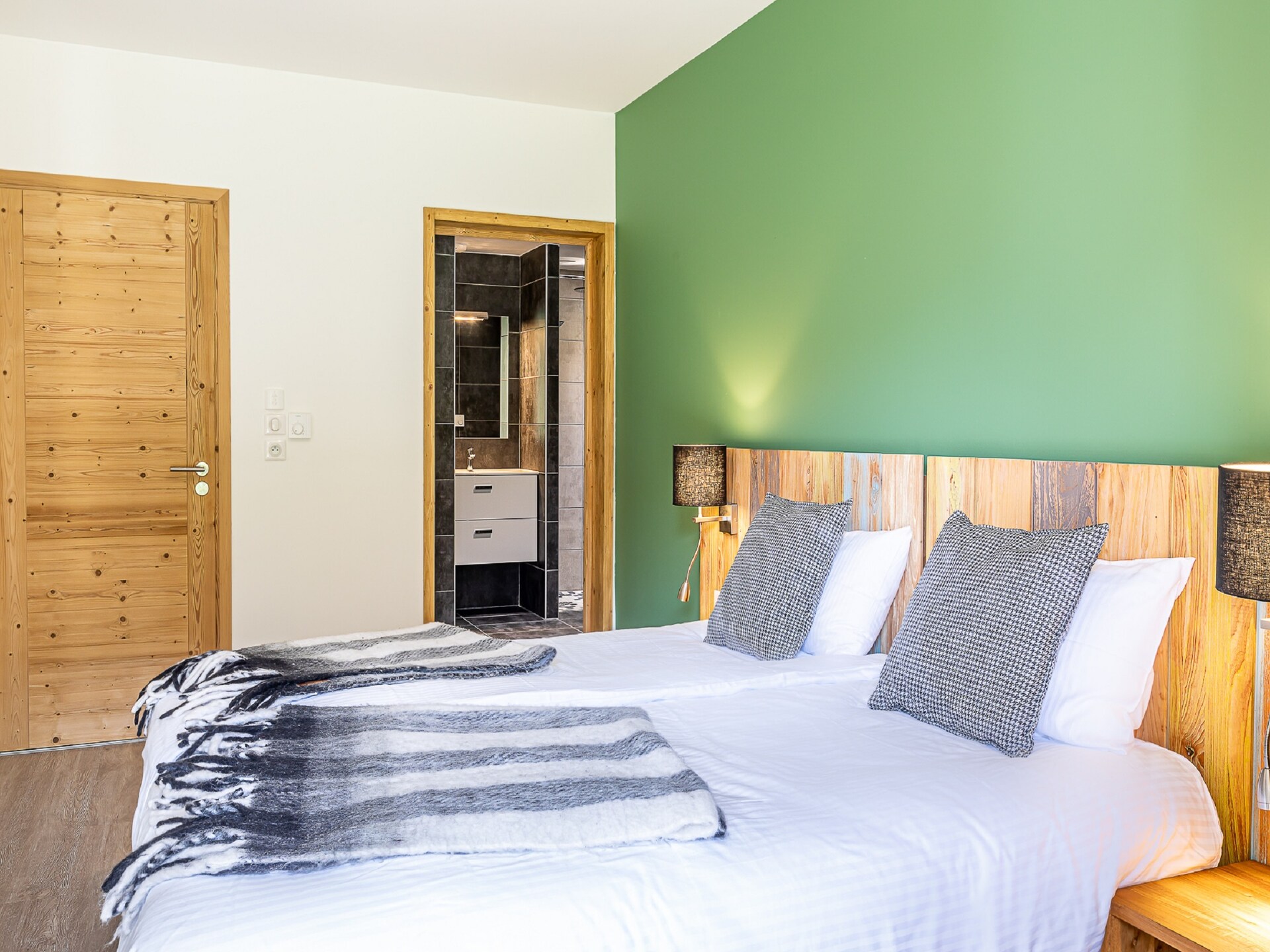 Ruim Alpenappartement in Abondance, 100m van de piste - foto 9