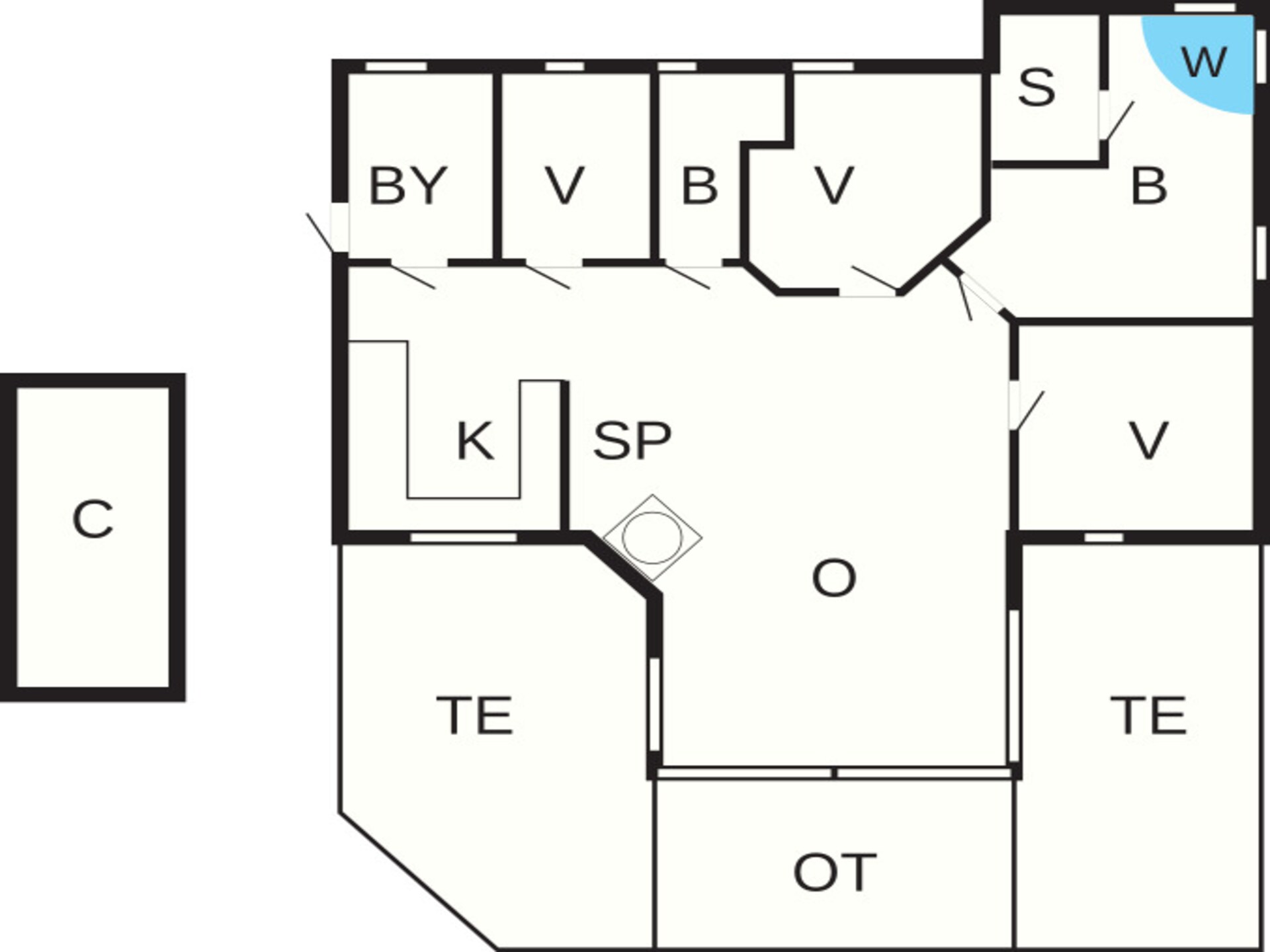 8-persoons vakantiehuis in Glesborg op 450 meter van zee - foto 41