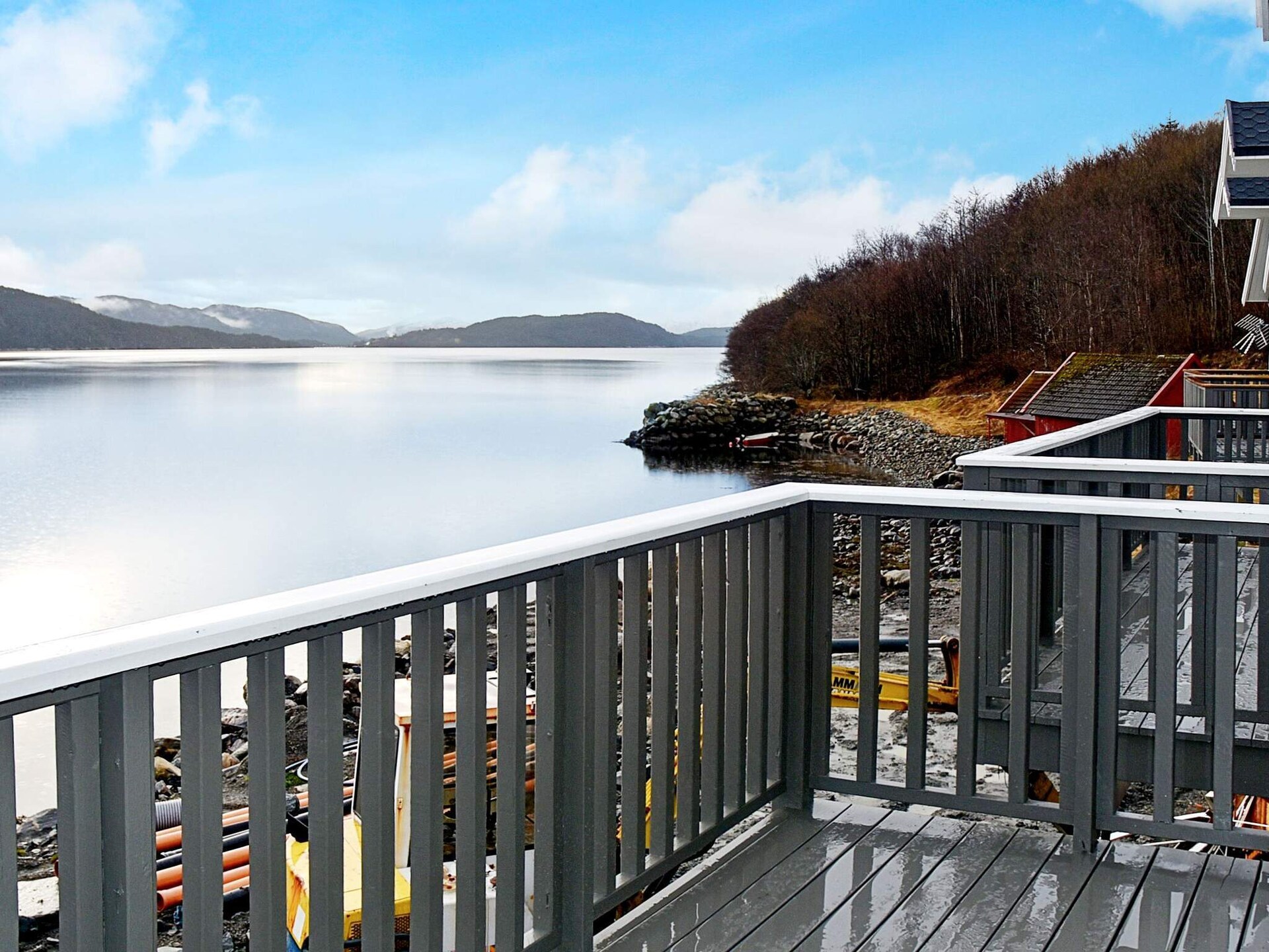 Ruime rorbu aan de Grytafjorden met panoramisch uitzicht en bootverhuur - foto 12