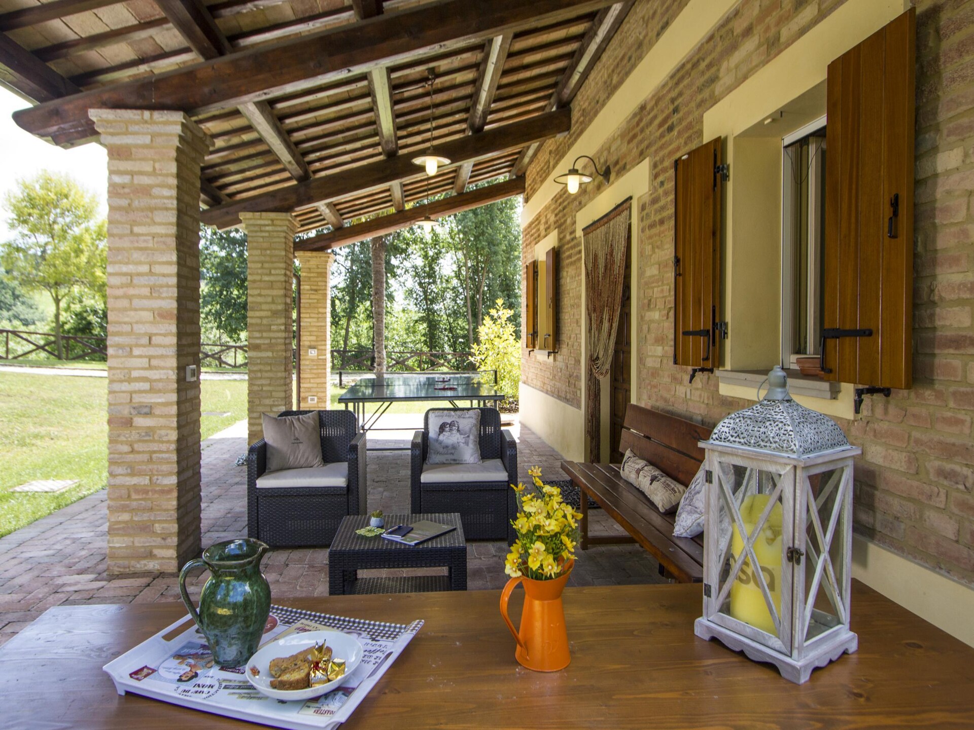 Villa Vanessa Farfalla: Ruim vakantiehuis met tuin op 10 km van Fano - foto 21