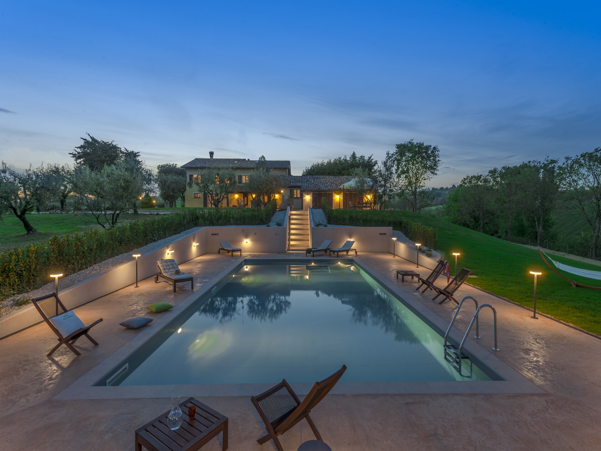 Authentiek vakantiehuis op het platteland van Le Marche met gedeeld zwembad - foto 12