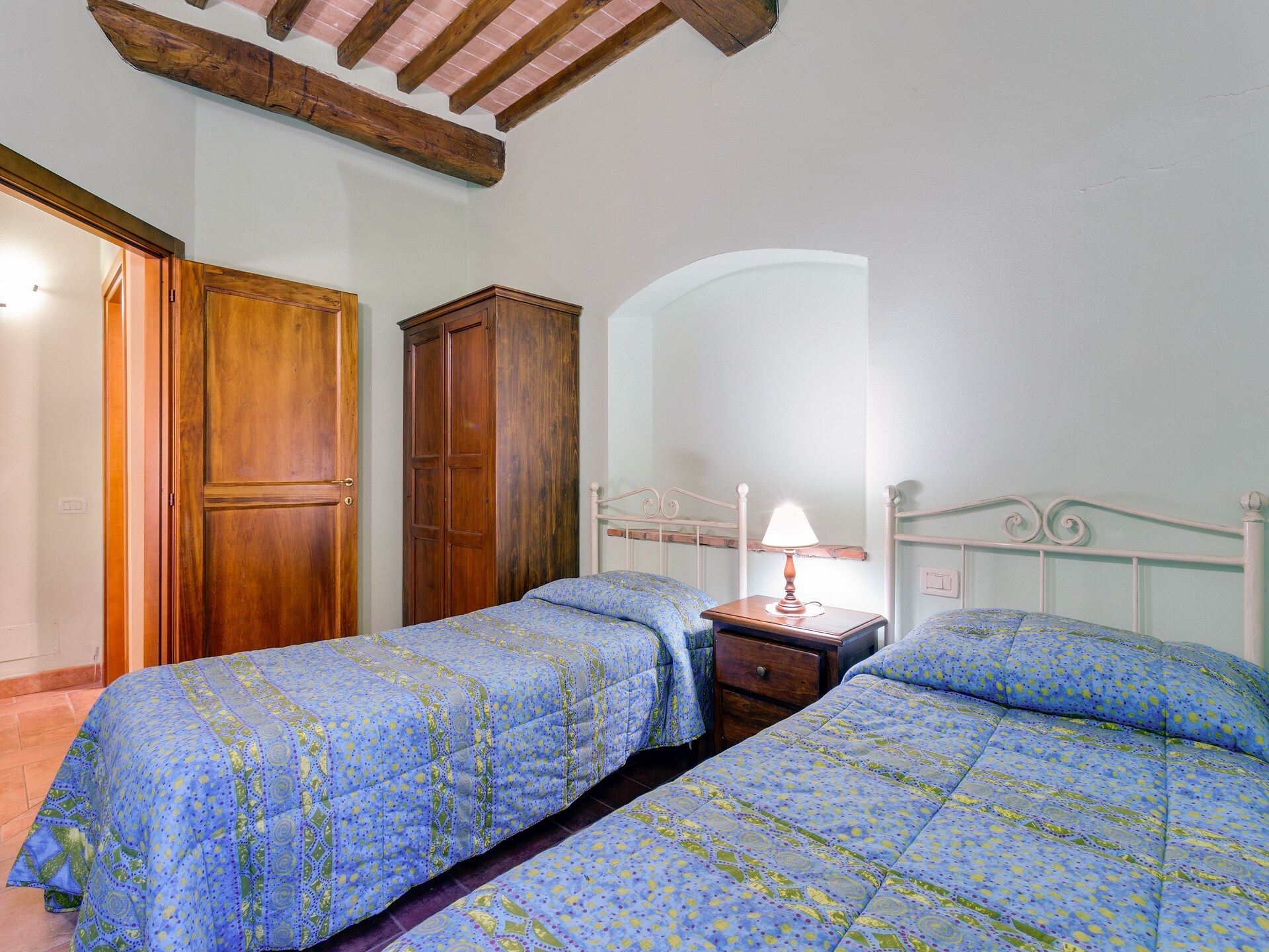 Knus appartement op Toscaans landgoed bij Casole d'Elsa met zwembad - foto 17