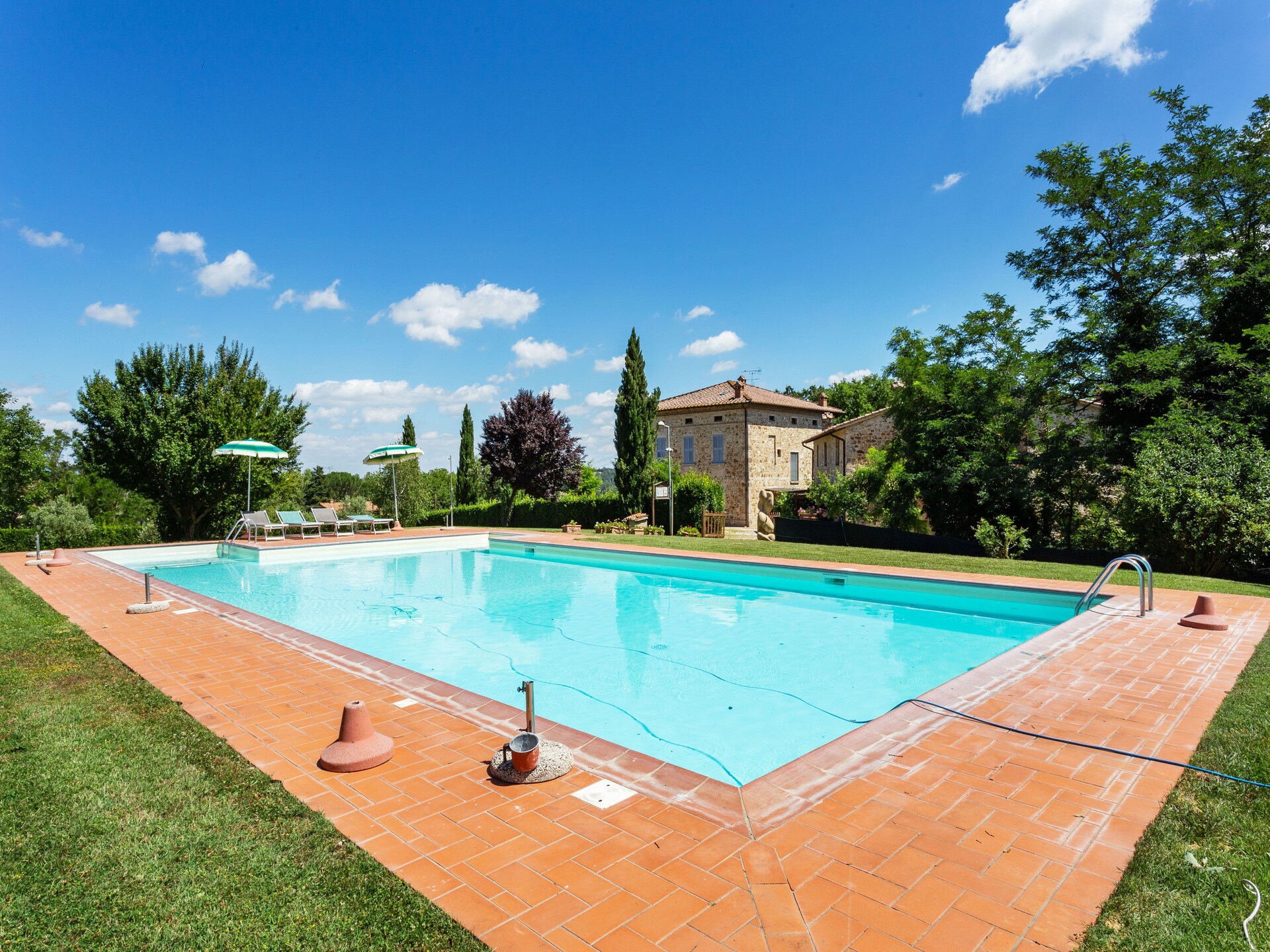 Knus appartement op Toscaans landgoed bij Casole d'Elsa met zwembad - foto 9