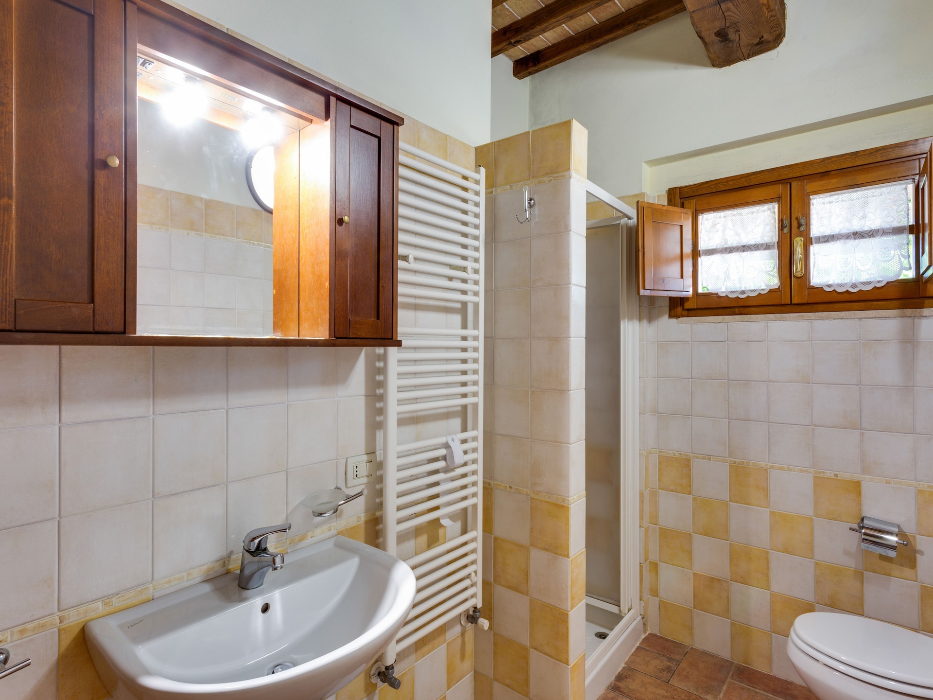 Authentiek Toscaans appartement bij Casole d'Elsa met zwembad en tuin - foto 21