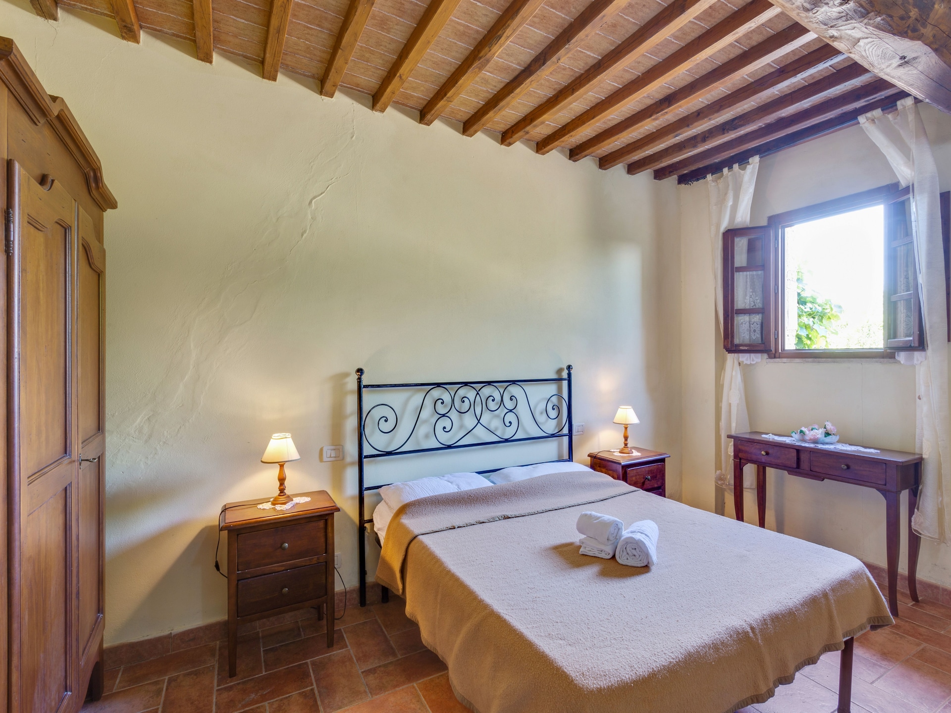 Authentiek Toscaans appartement bij Casole d'Elsa met zwembad en tuin - foto 6