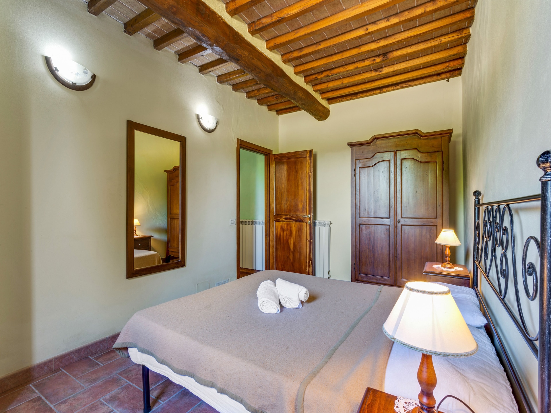 Authentiek Toscaans appartement bij Casole d'Elsa met zwembad en tuin - foto 20