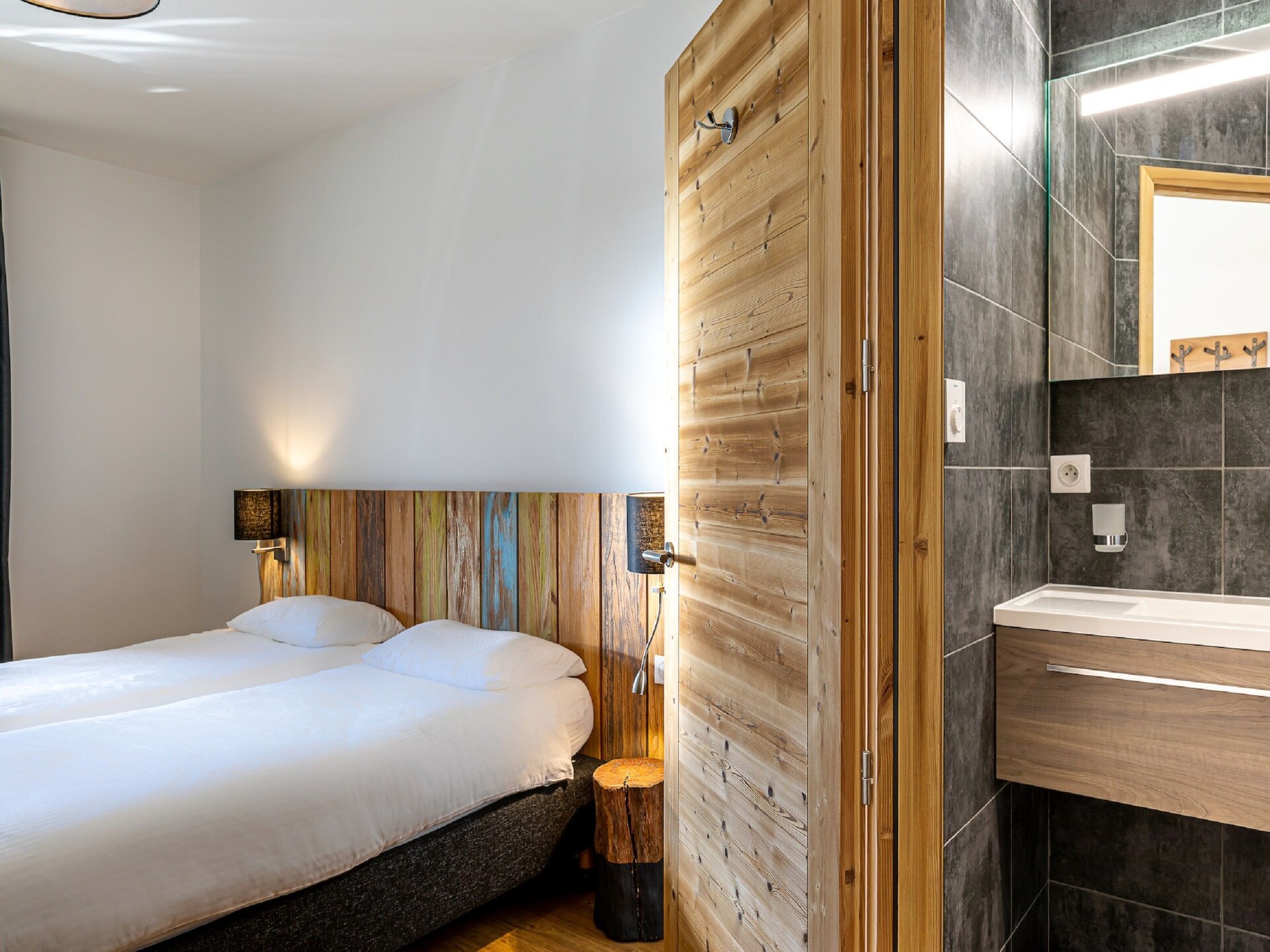 Vrijstaand chalet voor 8 in Abondance met privé jacuzzi en bergzicht - foto 18