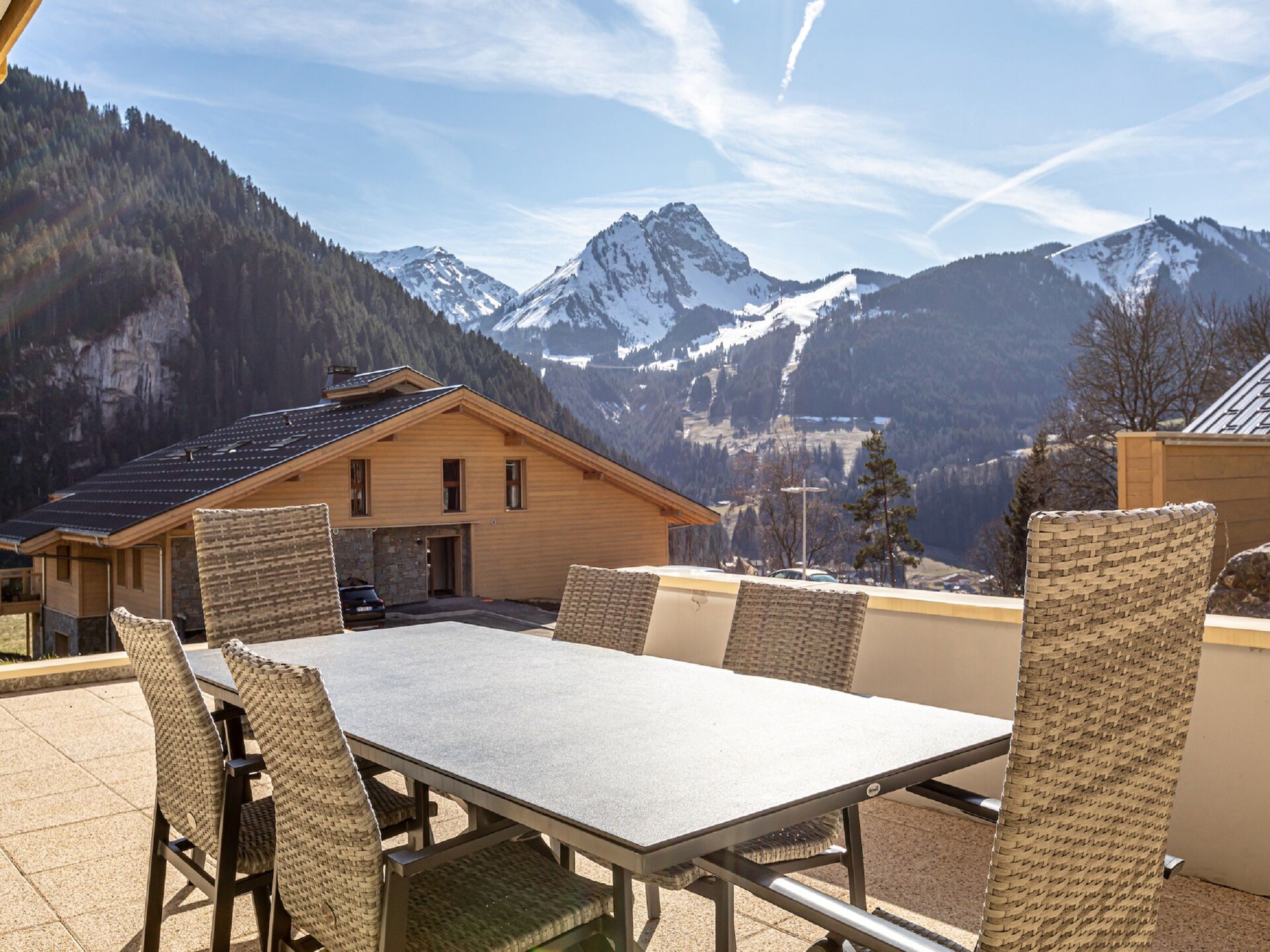 Vrijstaand chalet voor 8 in Abondance met privé jacuzzi en bergzicht - foto 26