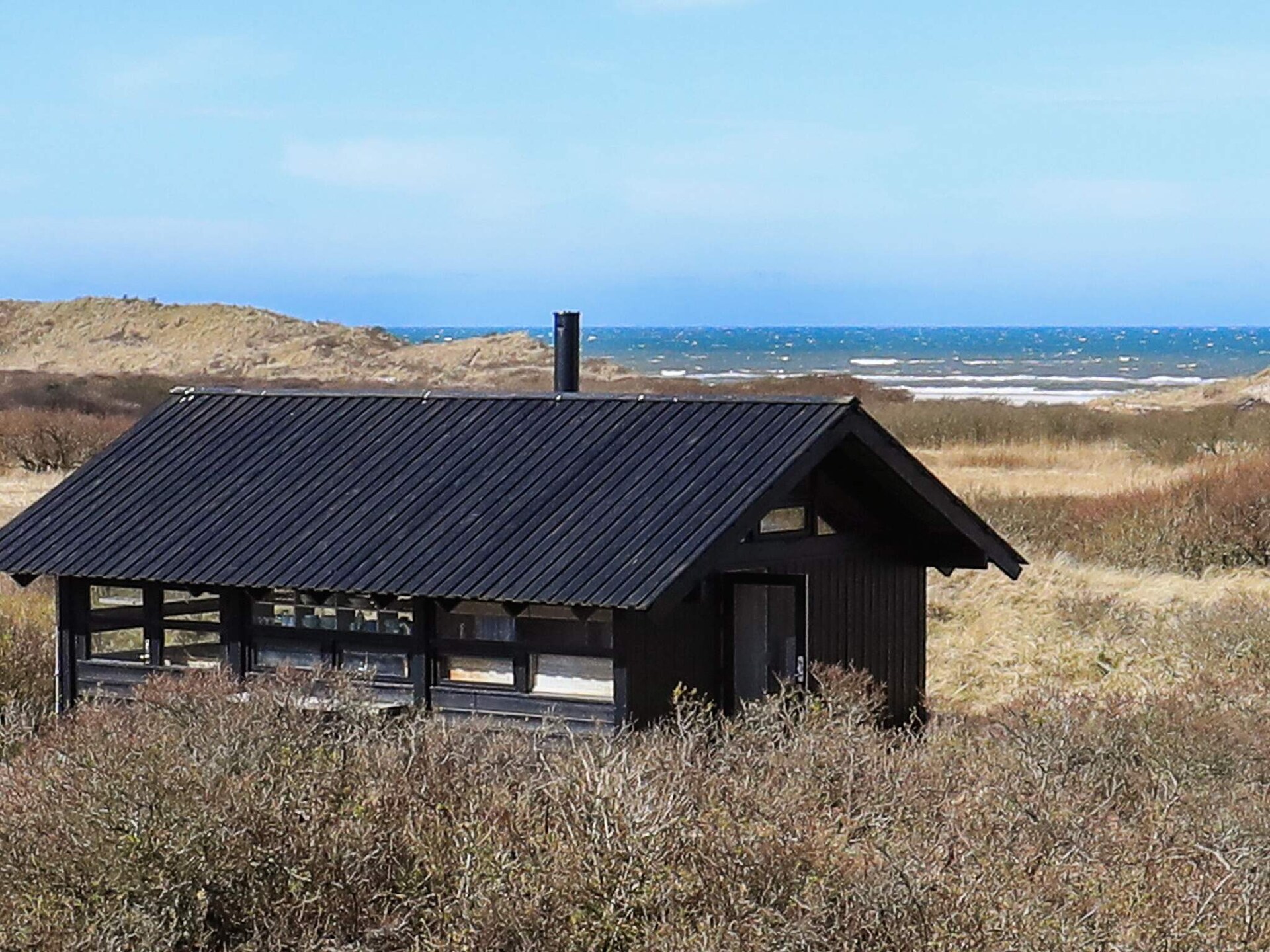 Knus duinhuisje in Bindslev met weids uitzicht op zee - foto 1