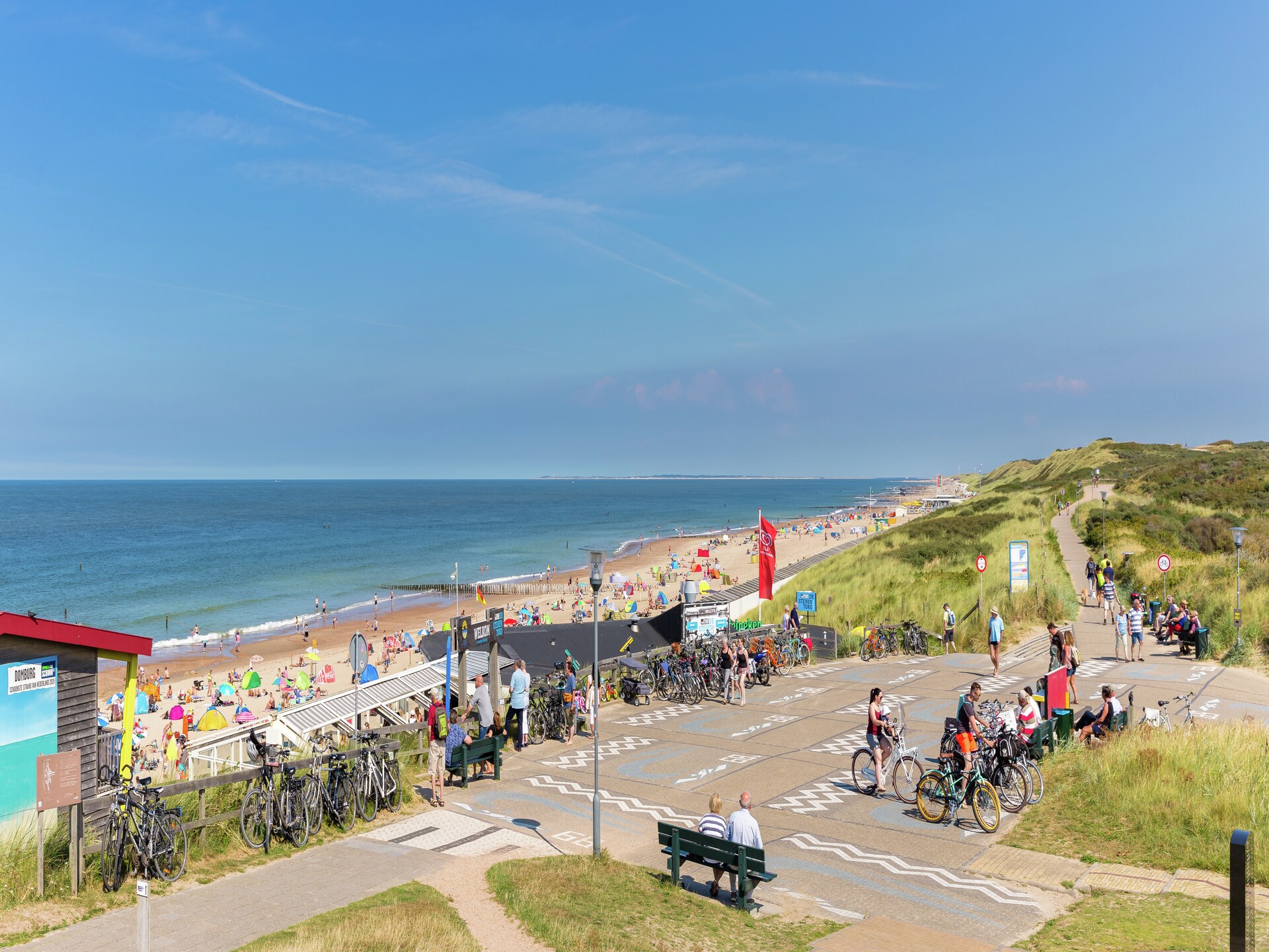 Modern vrijstaand chalet met sauna op 650m van het strand in Domburg - foto 21