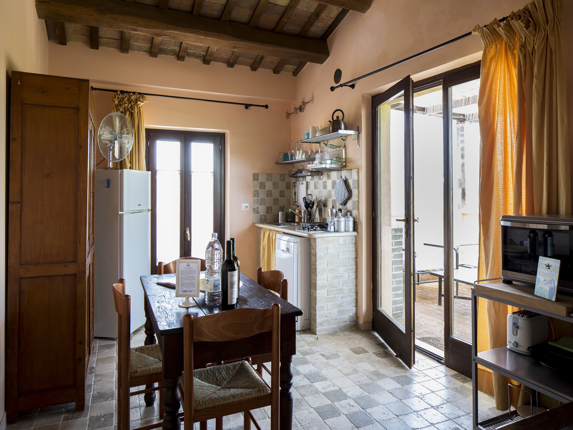 Rustiek appartement bij Ascoli Piceno met tuin, op 7 km van de Adriatische kust - foto 3