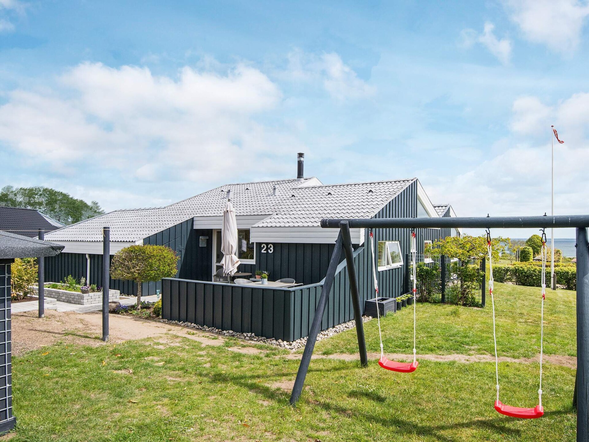 Vrijstaand vakantiehuis met zeezicht, whirlpool en sauna in Grønninghoved - foto 39