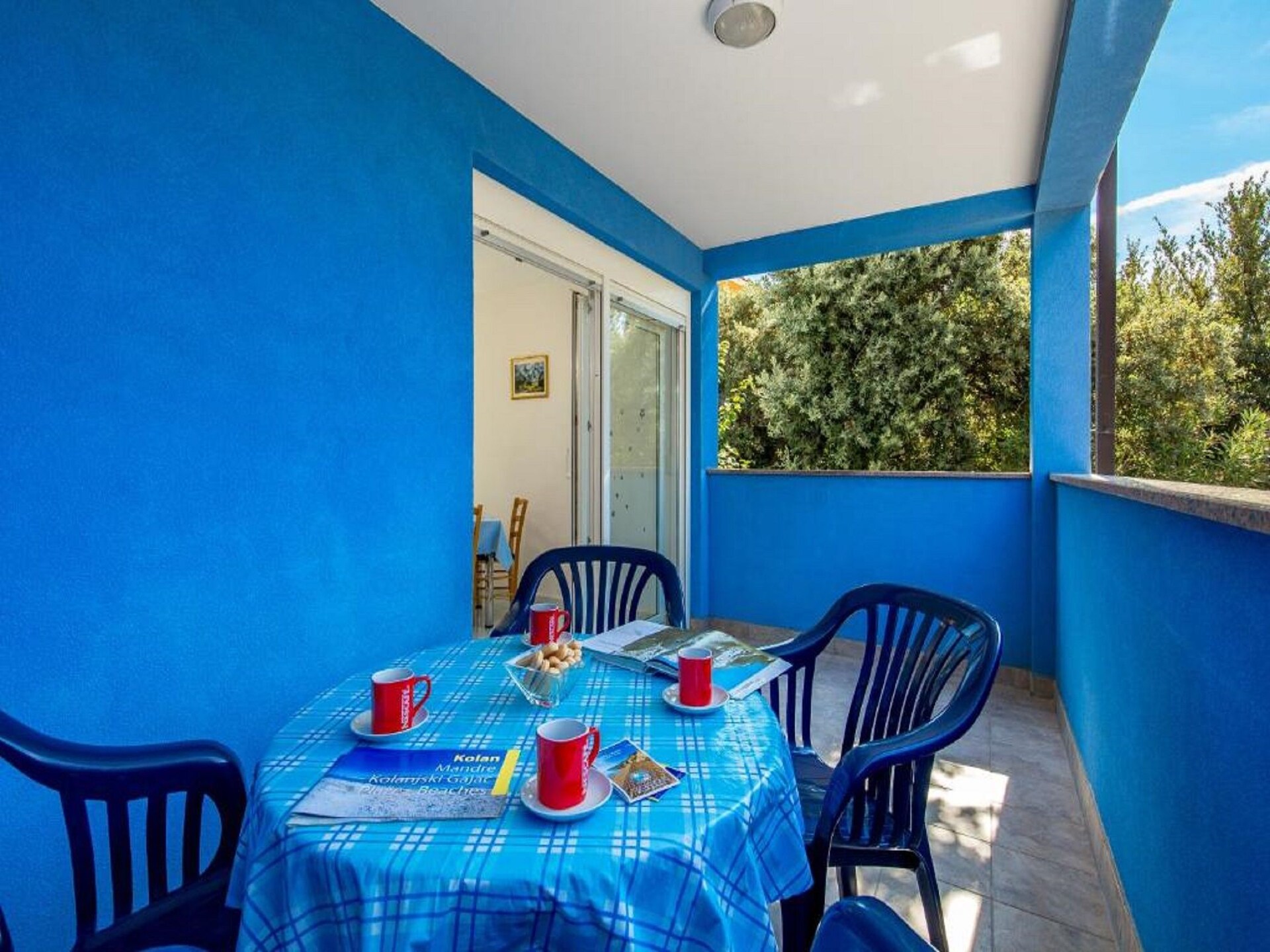 Panoramisch appartement Modra kuća 3 bij zee in Mandre - foto 14