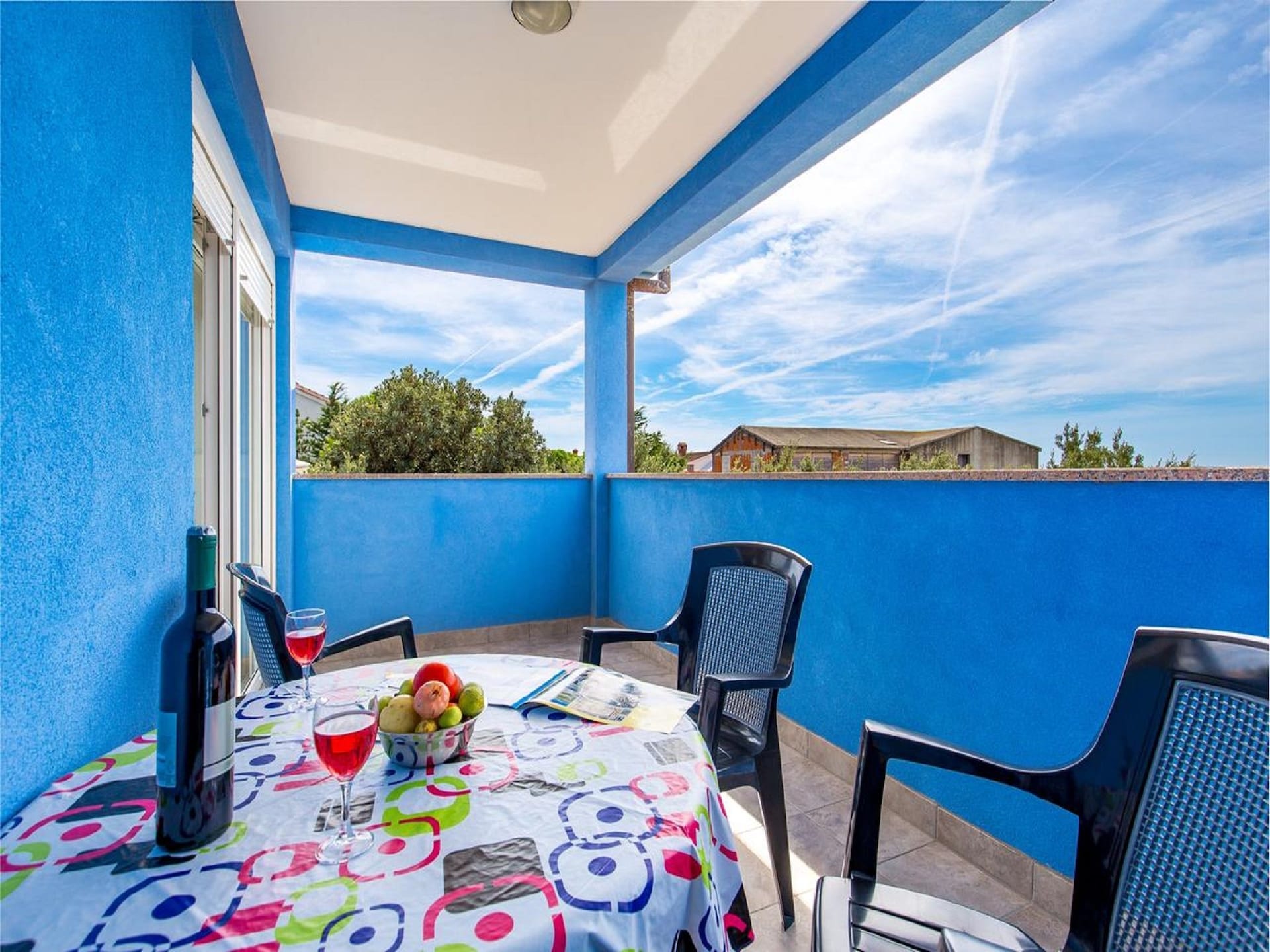 Panoramisch appartement Modra kuća 3 bij zee in Mandre - foto 5